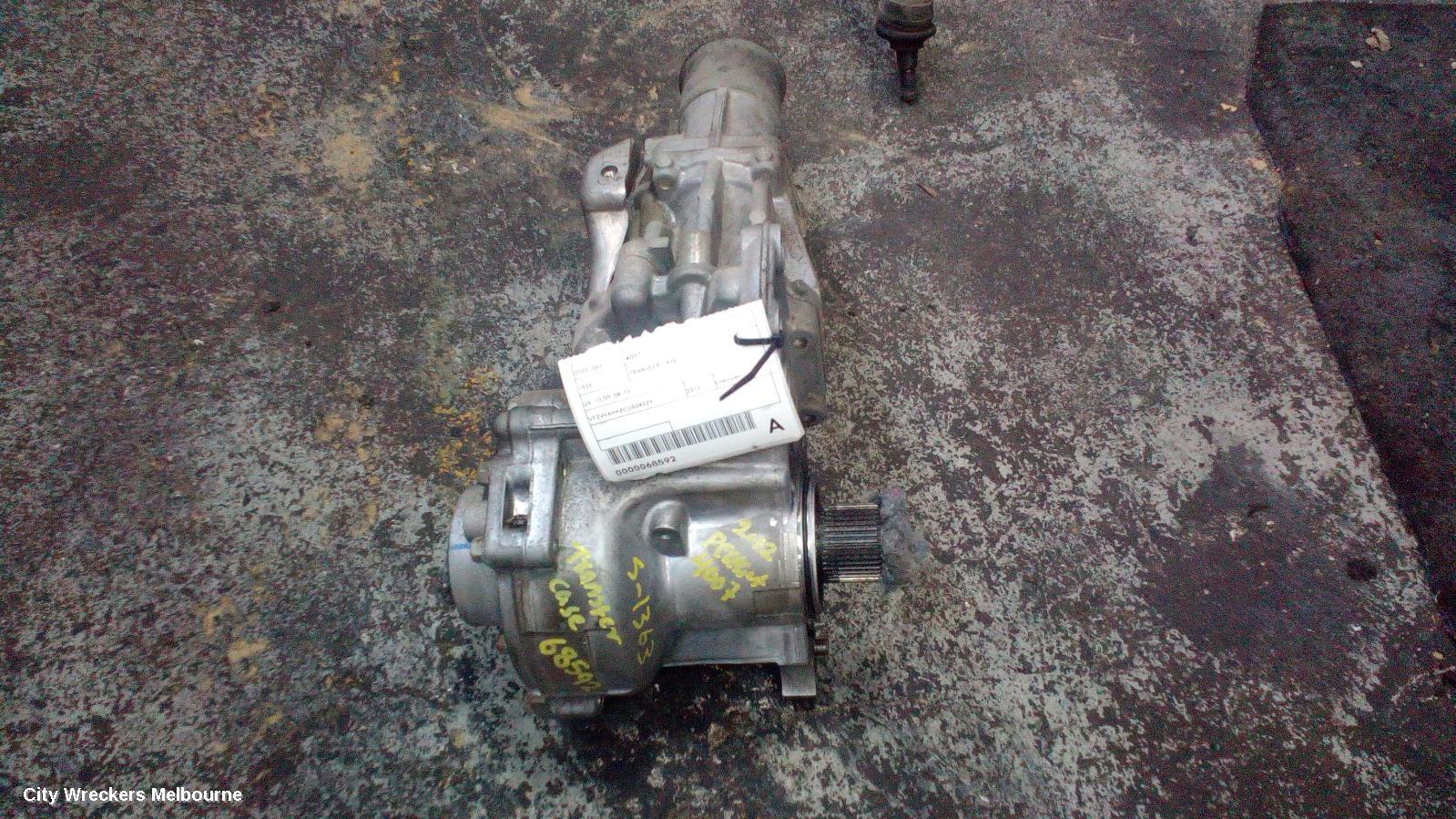 PEUGEOT 4007 TRANSFER CASE, GS, 10/2009 - 08/2013
