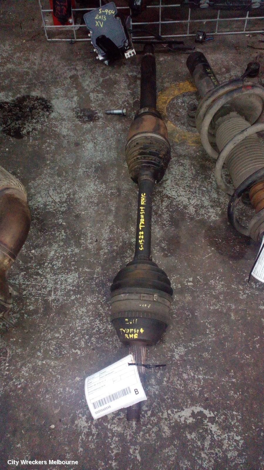 FORD TRANSIT RIGHT DRIVESHAFT, FRONT, VM, 09/2006 - 02/2014