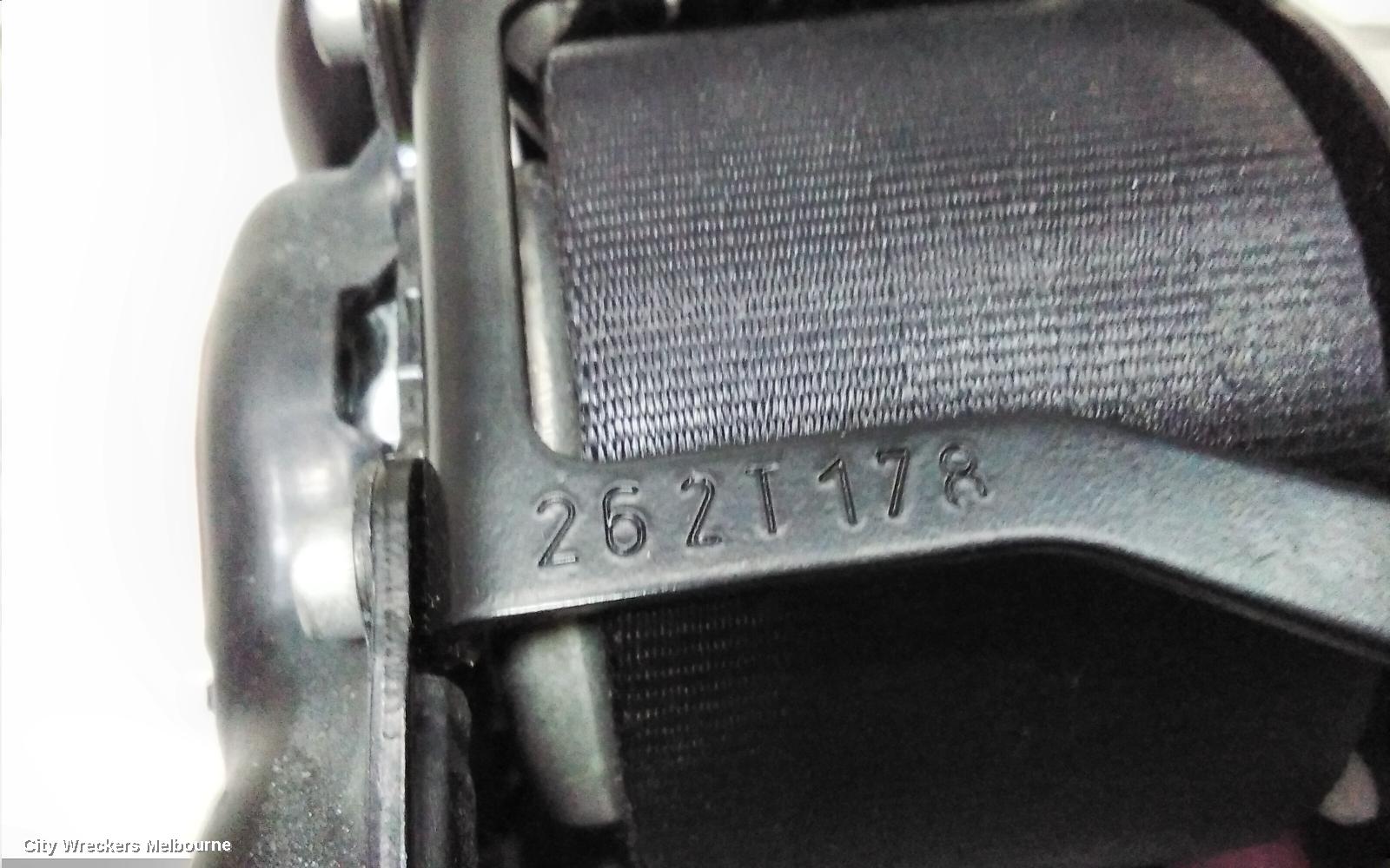 PEUGEOT PARTNER SEATBELT/STALK, LH FRONT, SEAT BELT ONLY, 09/2008 - 01/2015