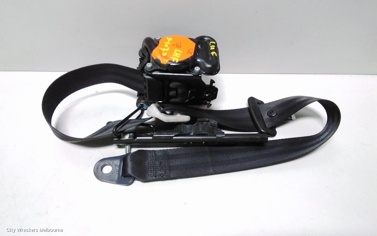 PEUGEOT PARTNER SEATBELT/STALK, LH FRONT, SEAT BELT ONLY, 09/2008 - 01/2015