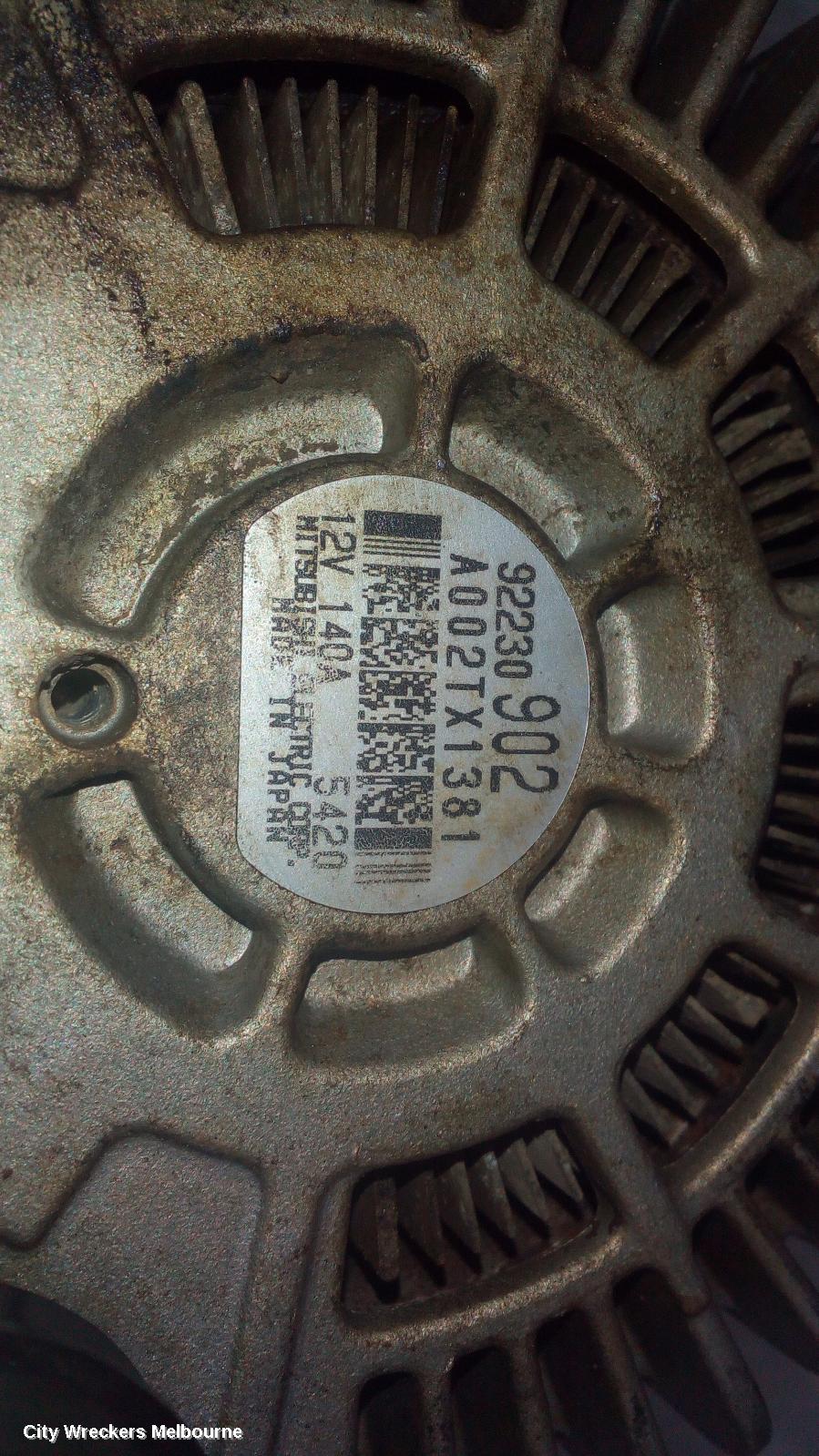 HOLDEN COMMODORE ALTERNATOR, 3.6, LFX/LWR, VF, 05/2013 - 12/2017