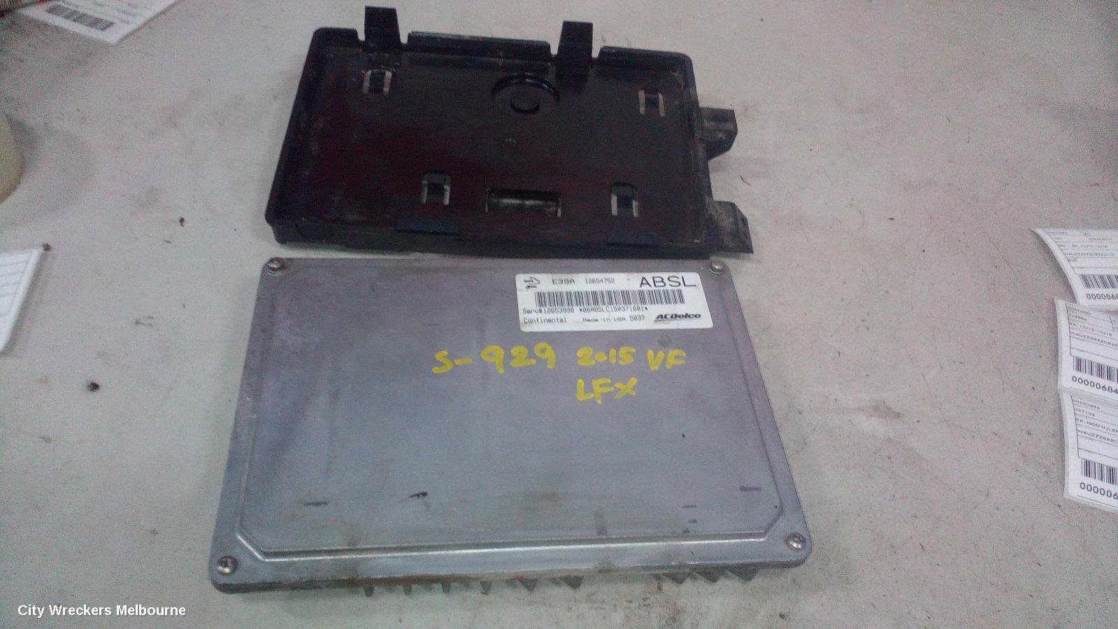 HOLDEN COMMODORE ECU, ENGINE ECU, V6, ECU ONLY, VF, 05/2013 - 12/2017