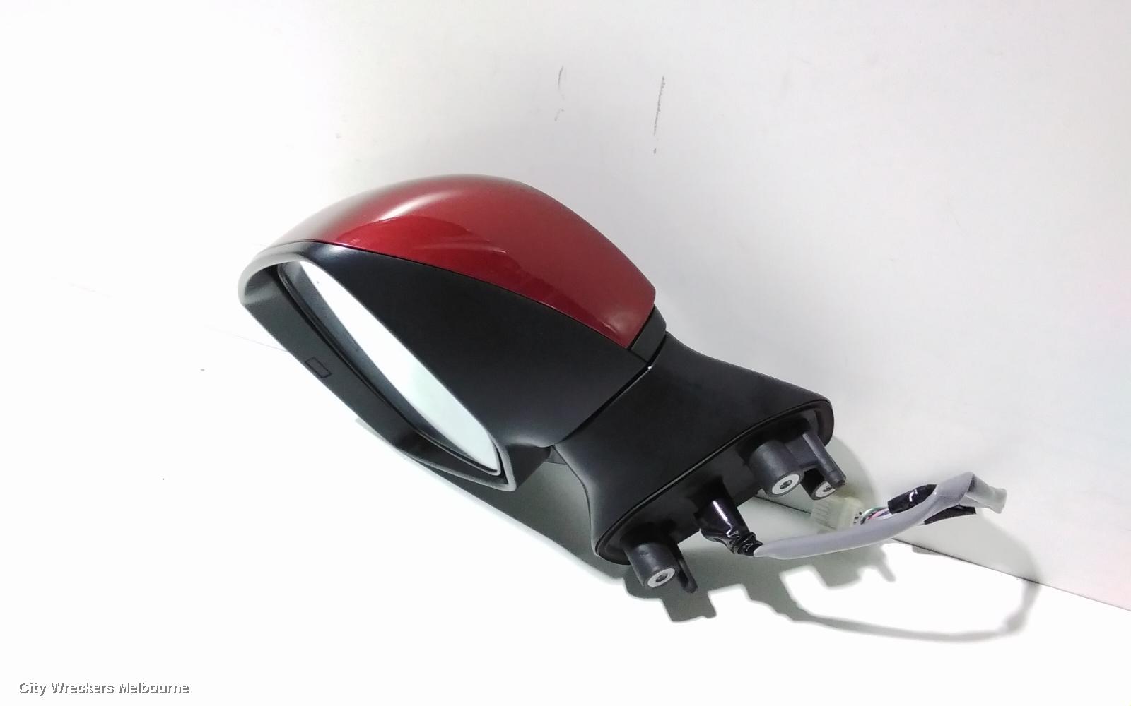 SUBARU LIBERTY LEFT DOOR MIRROR, 6TH GEN, MANUAL FOLD, NON BLIND SPOT TYPE, 08/2014 - 02/2016