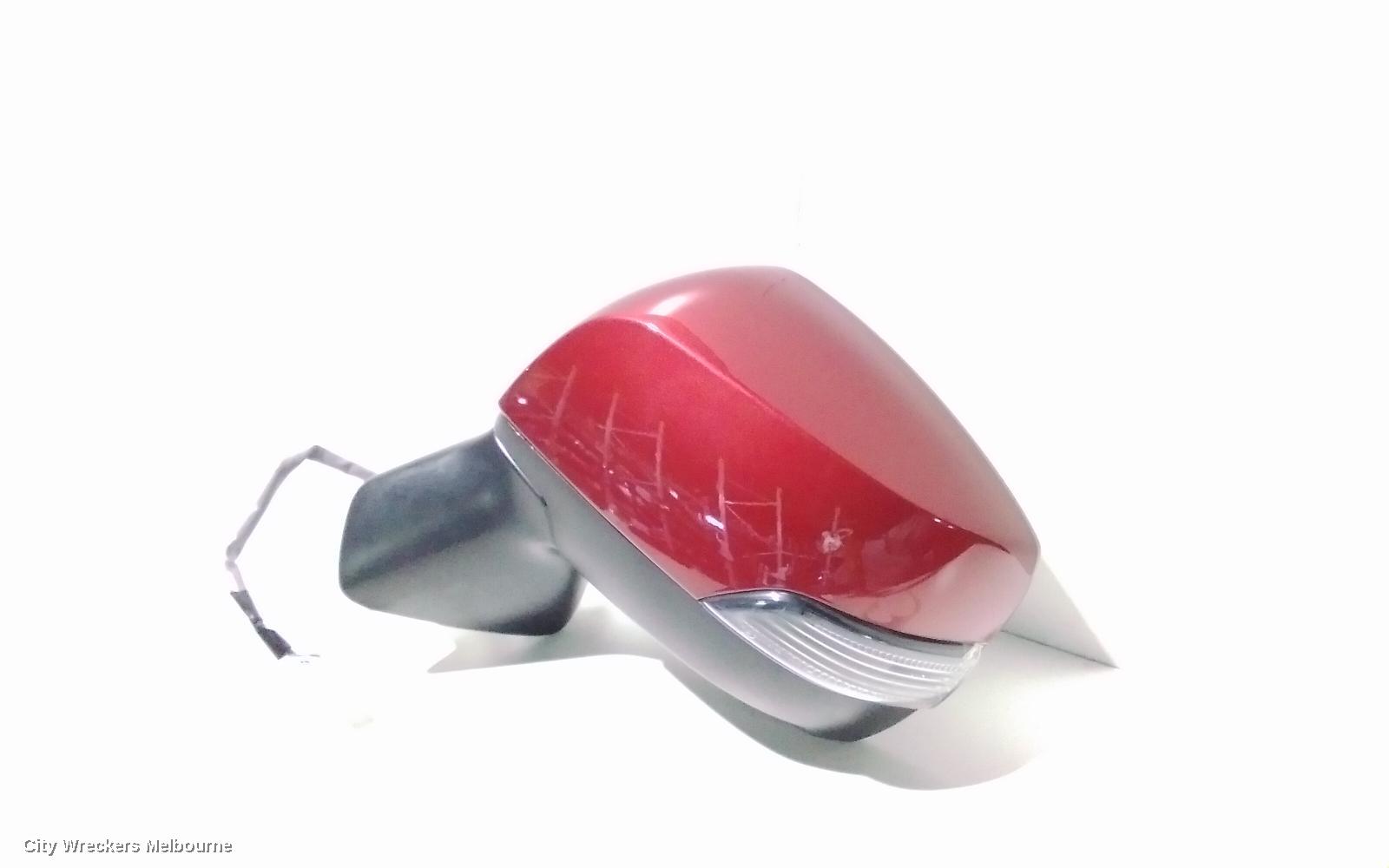 SUBARU LIBERTY LEFT DOOR MIRROR, 6TH GEN, MANUAL FOLD, NON BLIND SPOT TYPE, 08/2014 - 02/2016