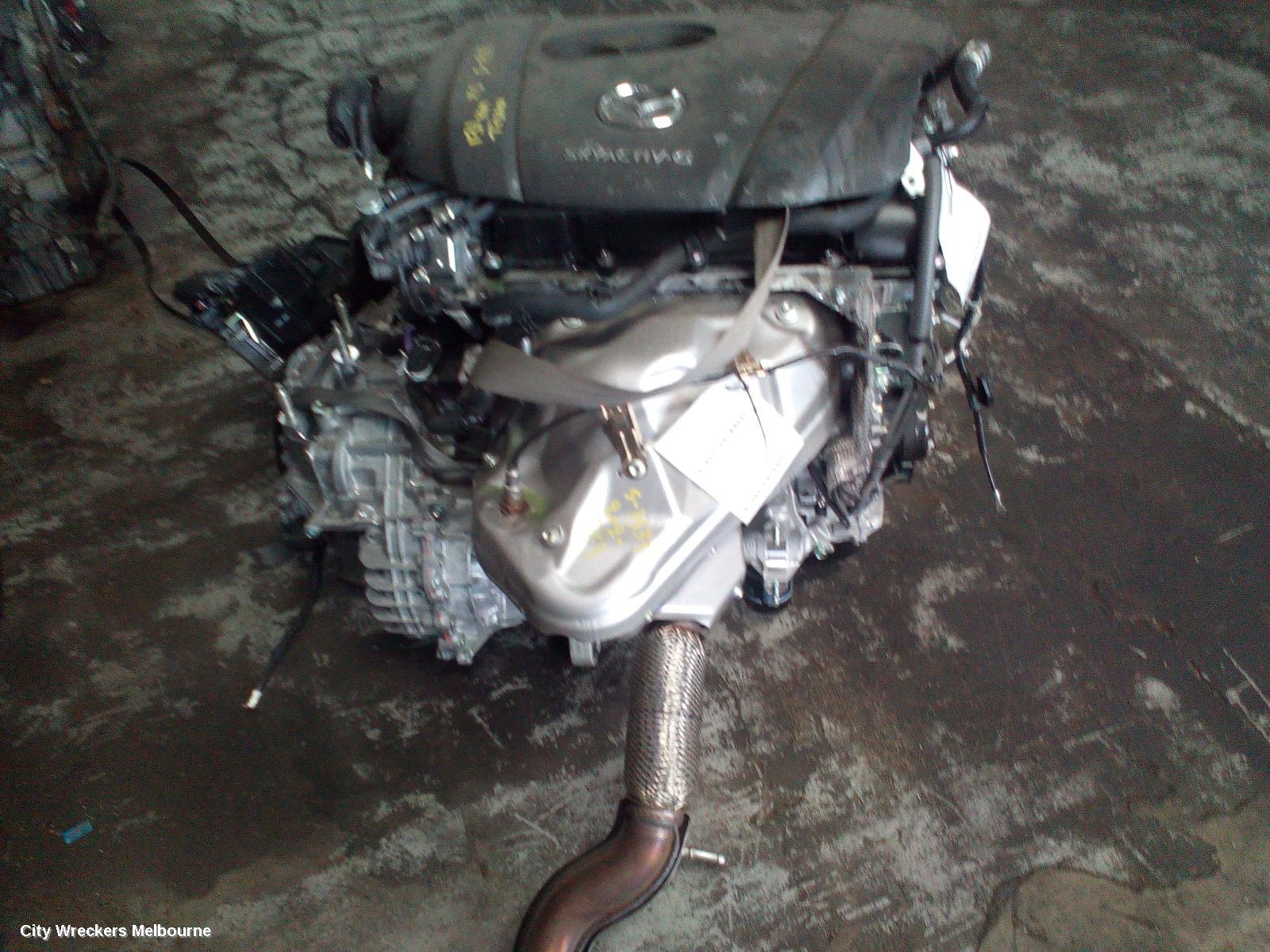 MAZDA CX3 ENGINE, PETROL, 2.0, PE-VPS CODE (VIN JM0), DK, 06/2018 ONWARDS
