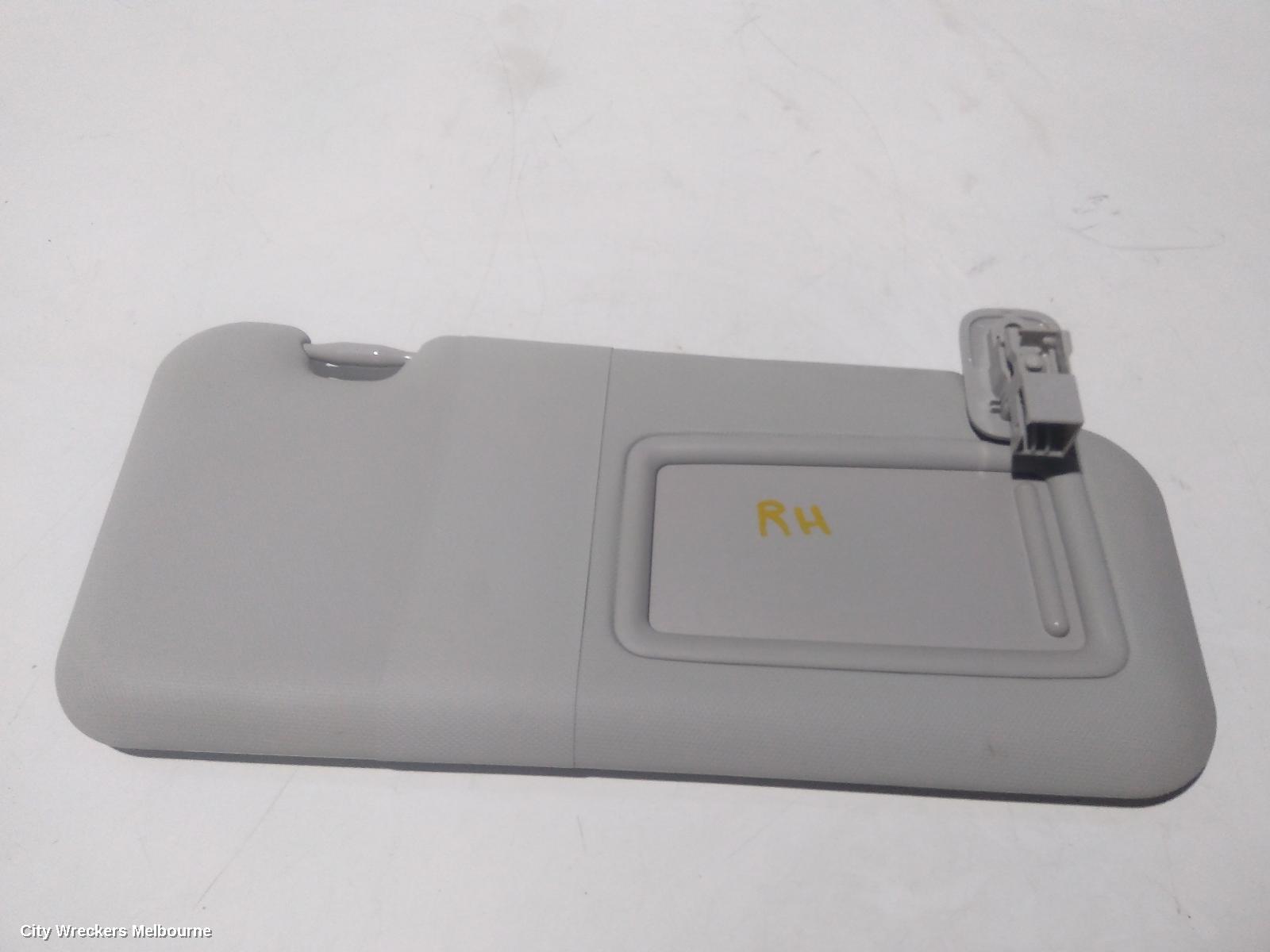 MAZDA CX3 SUNVISOR, DK, RH SIDE, 03/2015 ONWARDS
