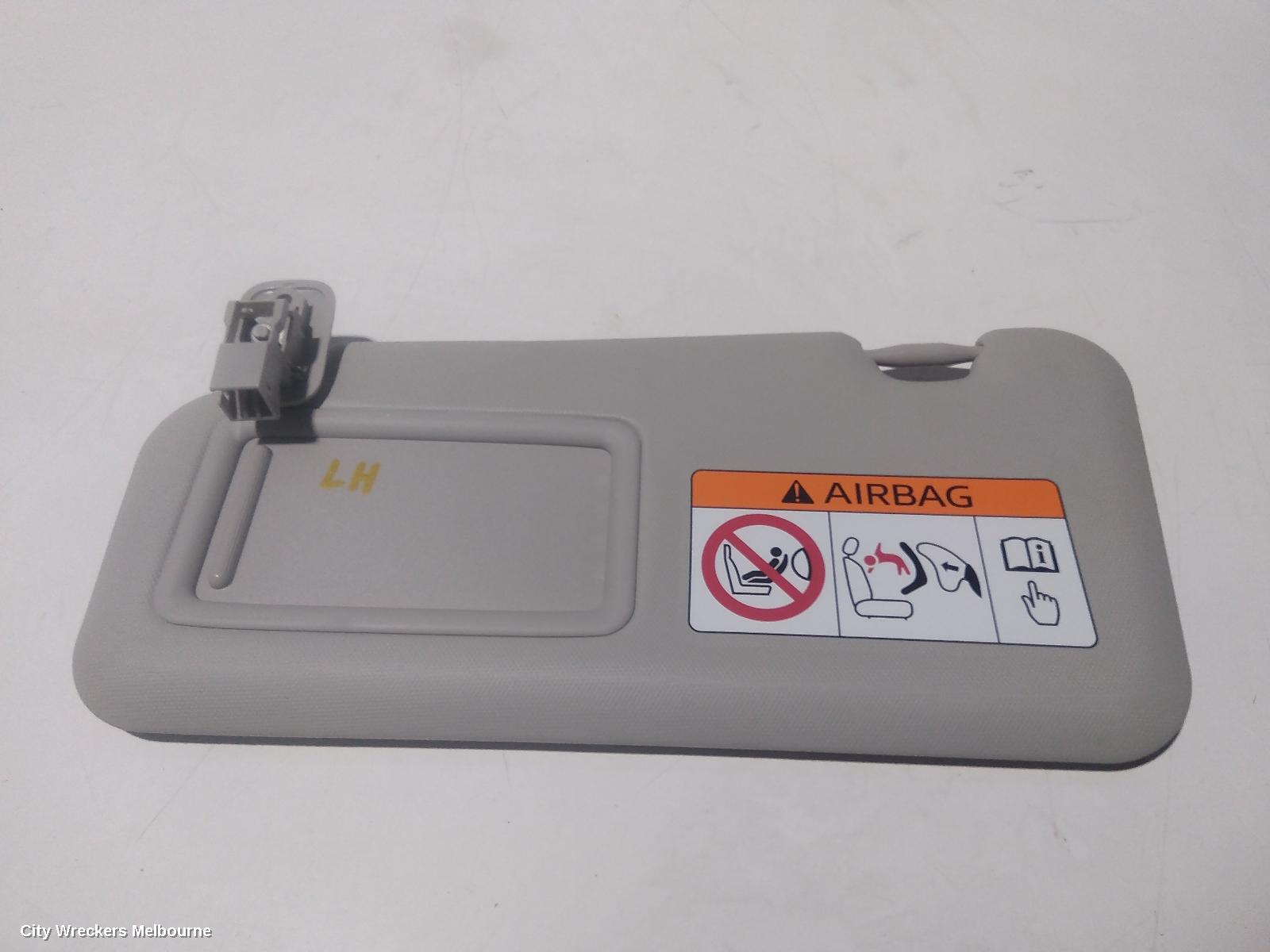 MAZDA CX3 SUNVISOR, DK, LH SIDE, 03/2015 ONWARDS