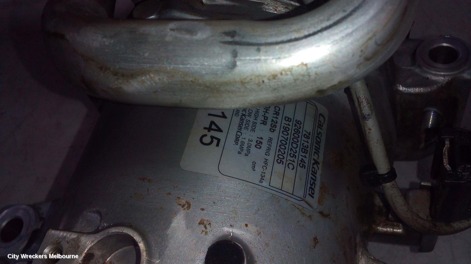 MITSUBISHI TRITON A/C COMPRESSOR, MQ-MR, 2.4, 4N15, DIESEL, 04/2015 ONWARDS