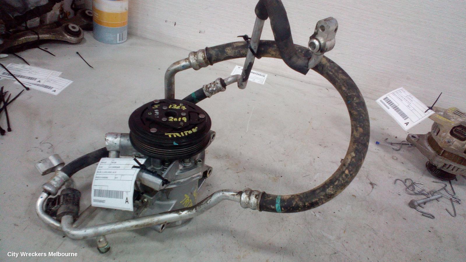 MITSUBISHI TRITON A/C COMPRESSOR, MQ-MR, 2.4, 4N15, DIESEL, 04/2015 ONWARDS