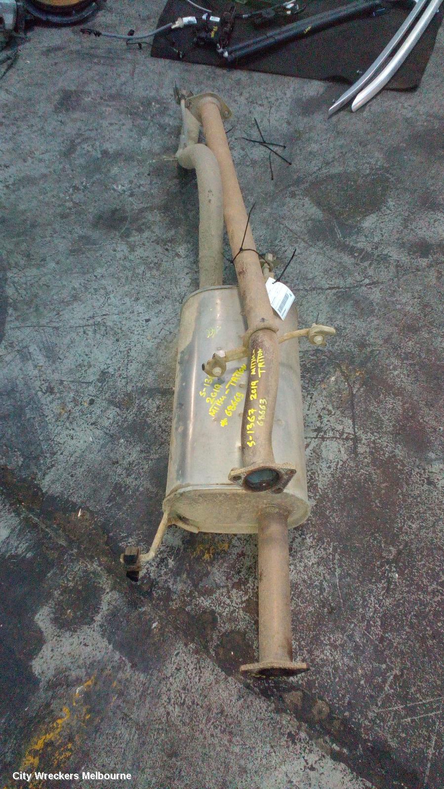 MITSUBISHI TRITON EXHAUST SYSTEM, MQ-MR, 03/2015 - 10/2023