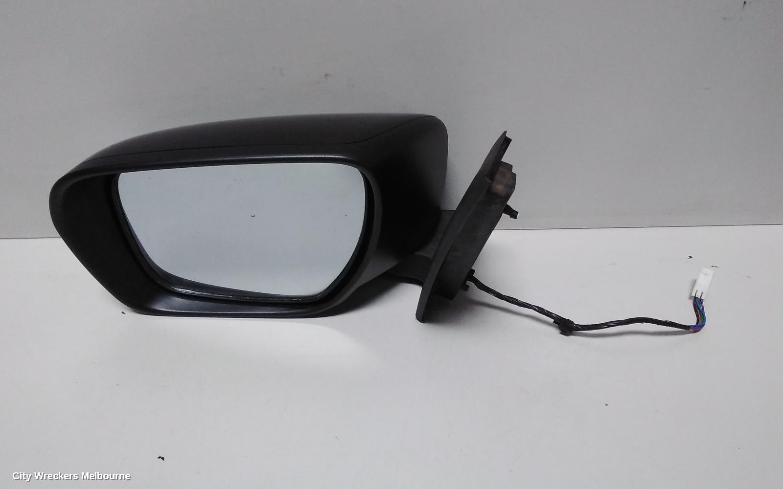 MAZDA CX7 LEFT DOOR MIRROR, ER, HEATED, 6 WIRE TYPE, 11/2006 - 02/2012
