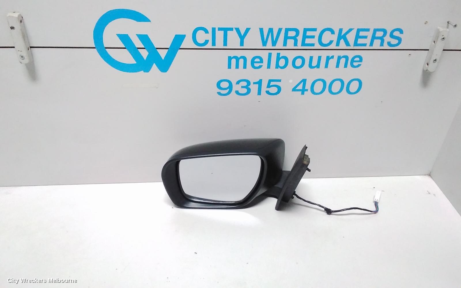 MAZDA CX7 LEFT DOOR MIRROR, ER, HEATED, 6 WIRE TYPE, 11/2006 - 02/2012