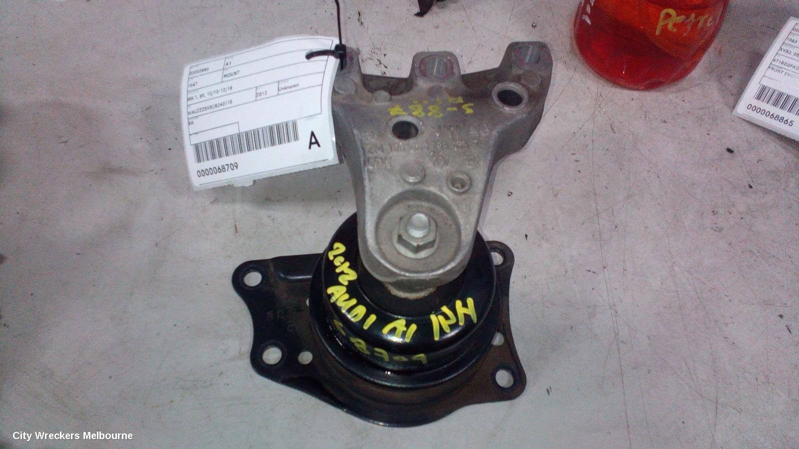 AUDI A1 MOUNT, MK 1, 8X, 12/2010 - 12/2018
