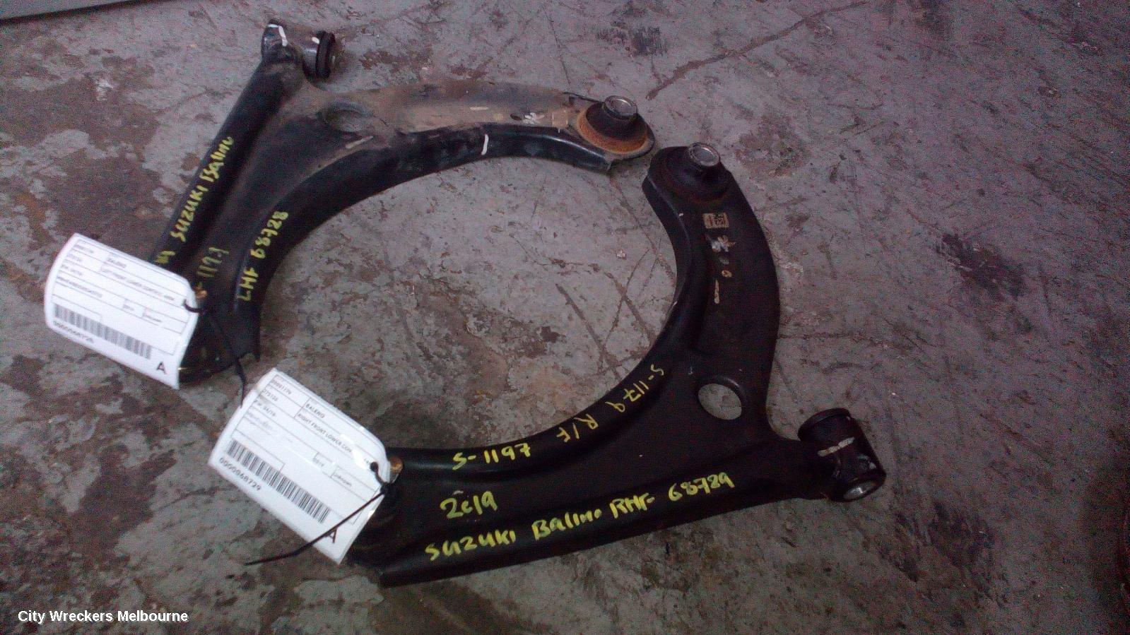 SUZUKI BALENO RIGHT FRONT LOWER CONTROL ARM, EW, 04/2016 - 12/2022