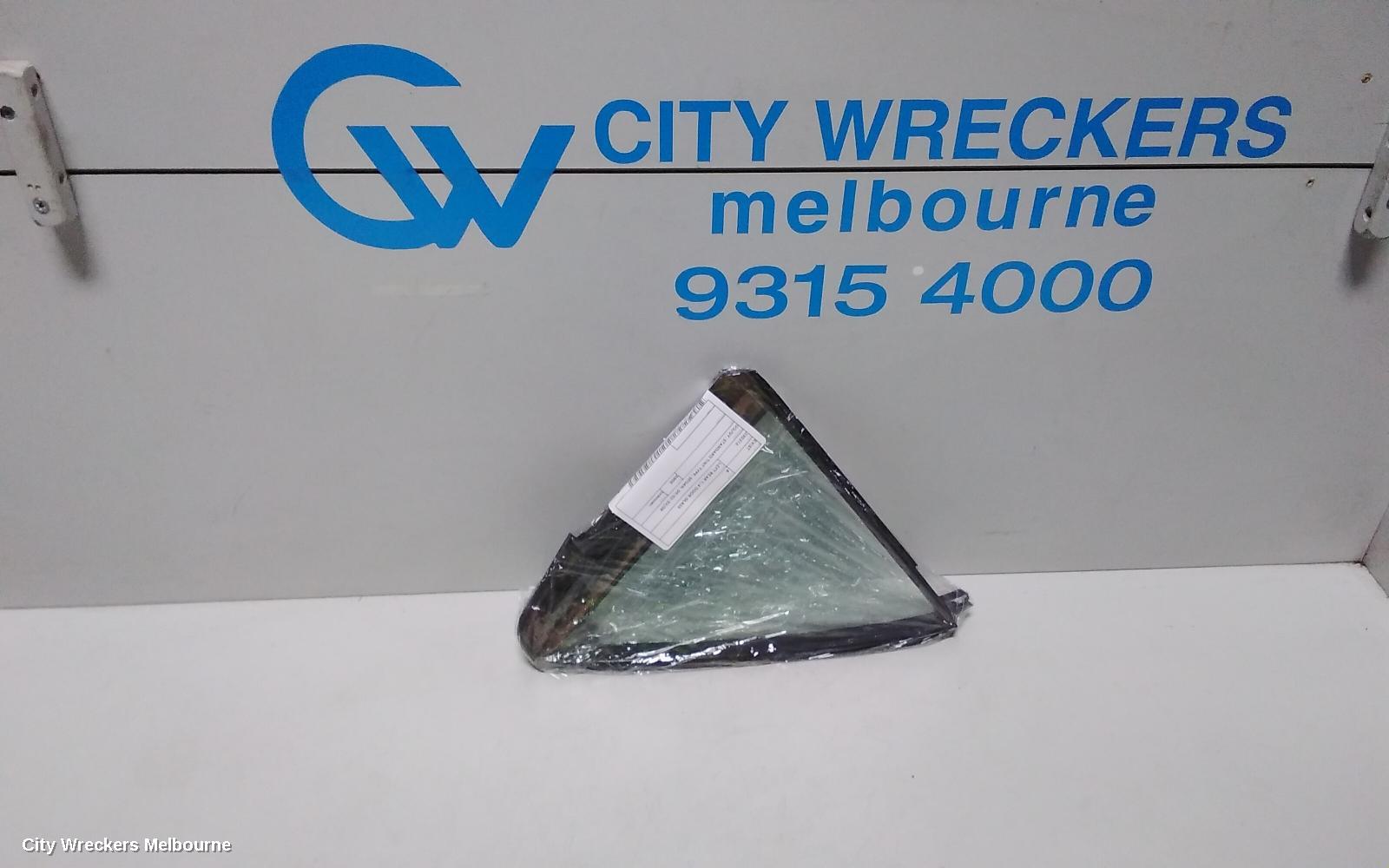 MAZDA 6 LEFT REAR 1/4 DOOR GLASS, GG/GY, STANDARD TINT TYPE, SEDAN, 09/2002 - 02/2008