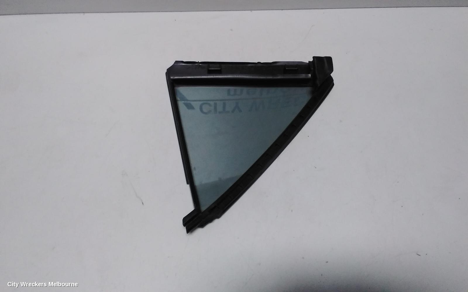 MAZDA 6 LEFT REAR 1/4 DOOR GLASS, GG/GY, STANDARD TINT TYPE, SEDAN, 09/2002 - 02/2008