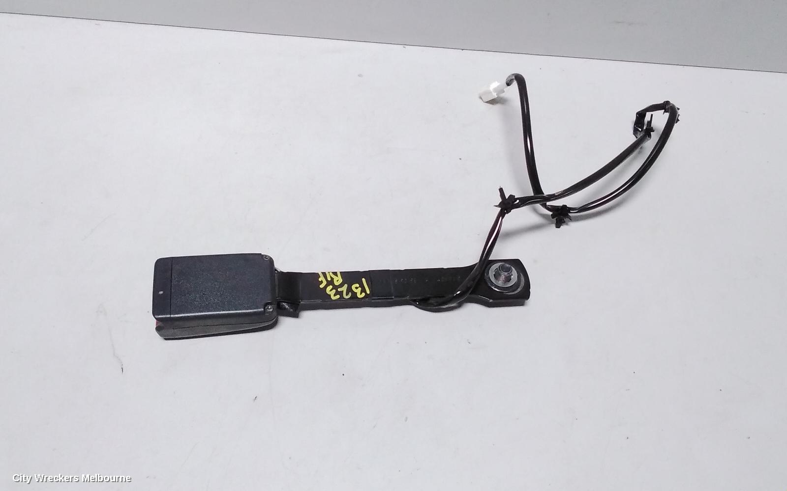 NISSAN PULSAR SEATBELT/STALK, RH FRONT, SEAT BELT STALK ONLY, B17, SEDAN, 12/2012 - 12/2017