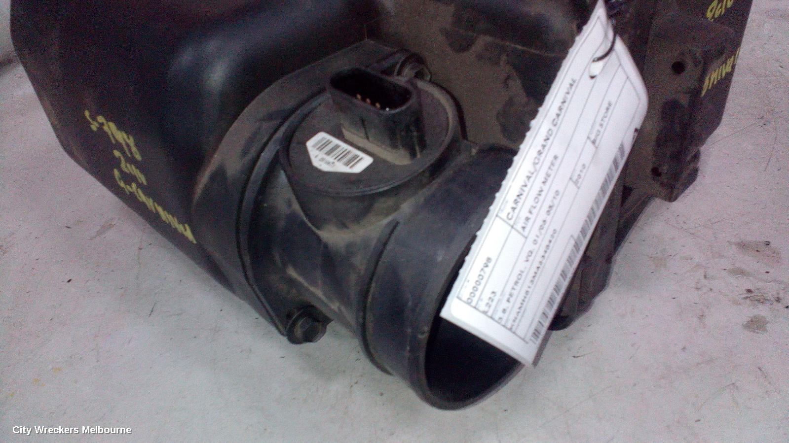 KIA CARNIVAL/GRAND CARNIVAL AIR FLOW METER, 3.8, PETROL, VQ, 01/2006 - 05/2010