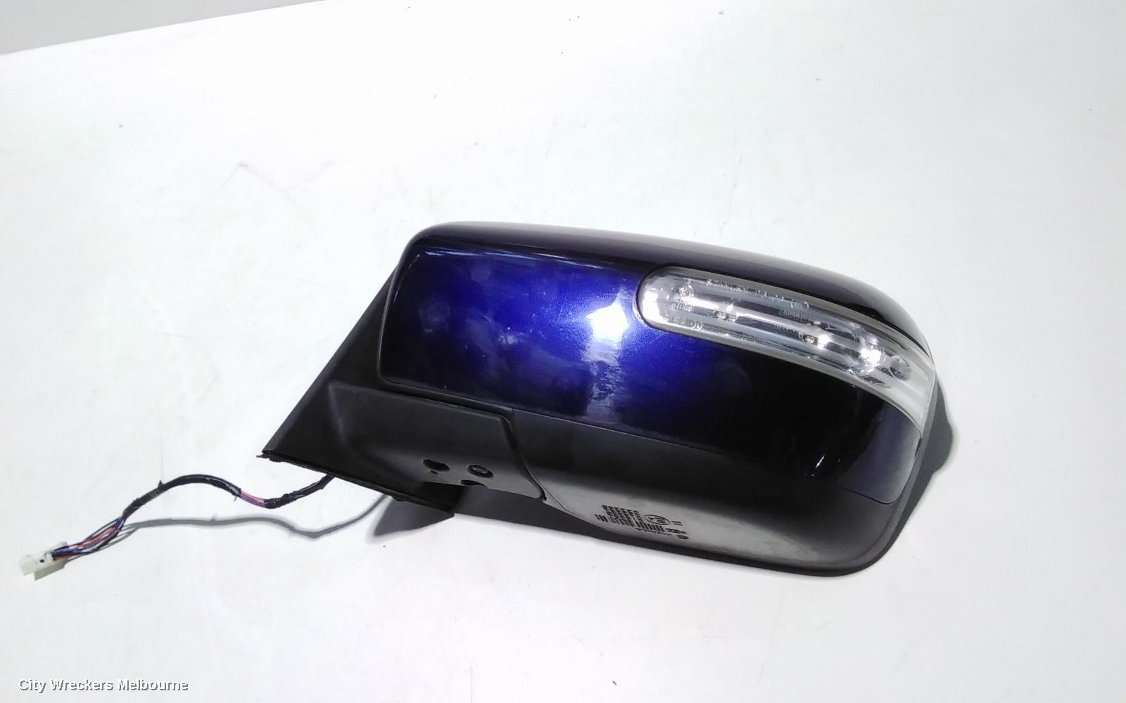 MAZDA CX7 LEFT DOOR MIRROR, ER, HEATED, 6 WIRE TYPE, 11/2006 - 02/2012