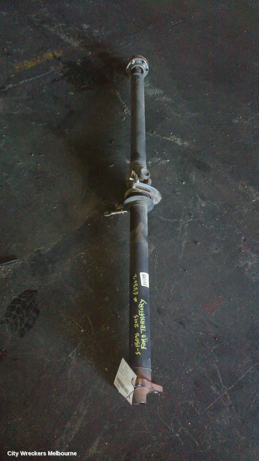 FORD TERRITORY REAR DRIVE SHAFT, 4.0, PETROL, RWD, SZ MKII, 10/2014 - 12/2016