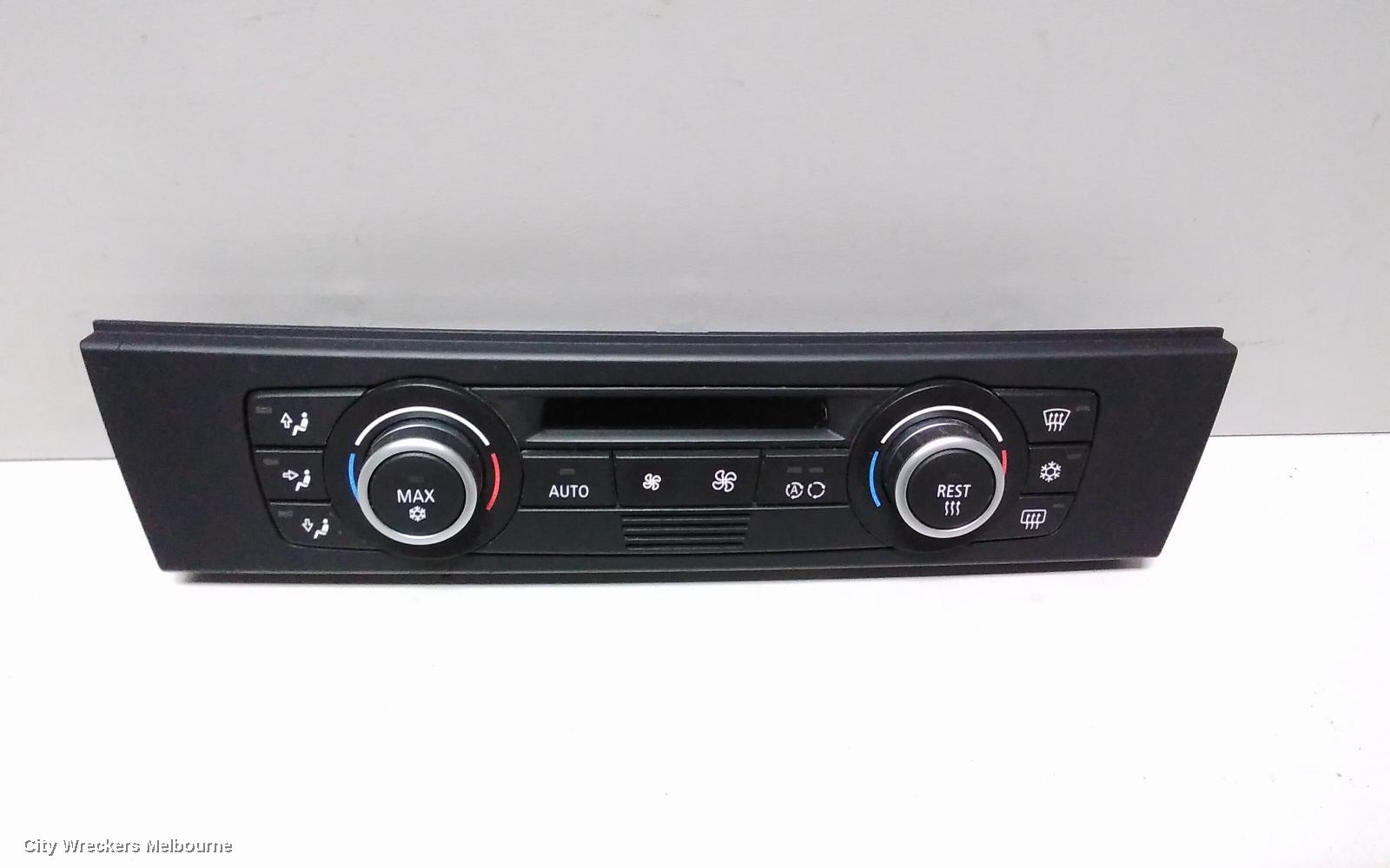 BMW 3 SERIES HEATER/AC CONTROLS, E90/E91/E92/E93, 03/2005 - 09/2009