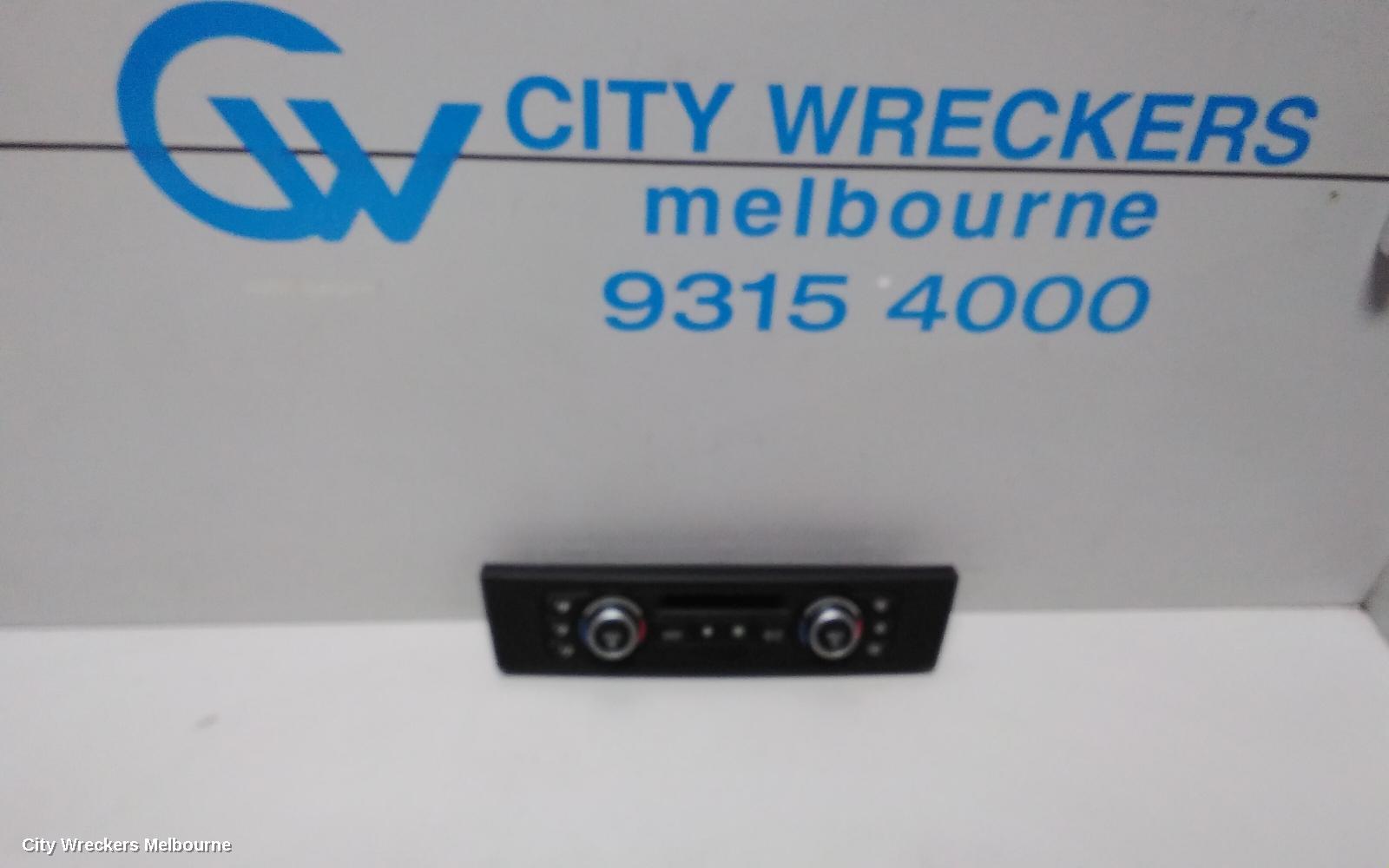 BMW 3 SERIES HEATER/AC CONTROLS, E90/E91/E92/E93, 03/2005 - 09/2009