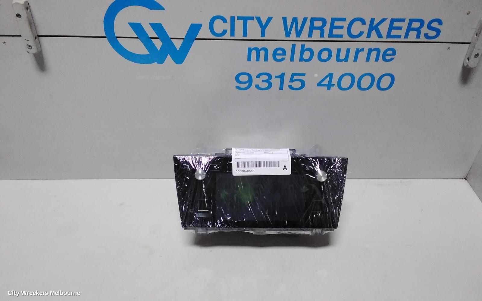 SUBARU OUTBACK RADIO/CD/DVD/SAT/TV, HEAD UNIT, 7IN SAT NAV TYPE, 6TH GEN, 08/2014 - 12/2017