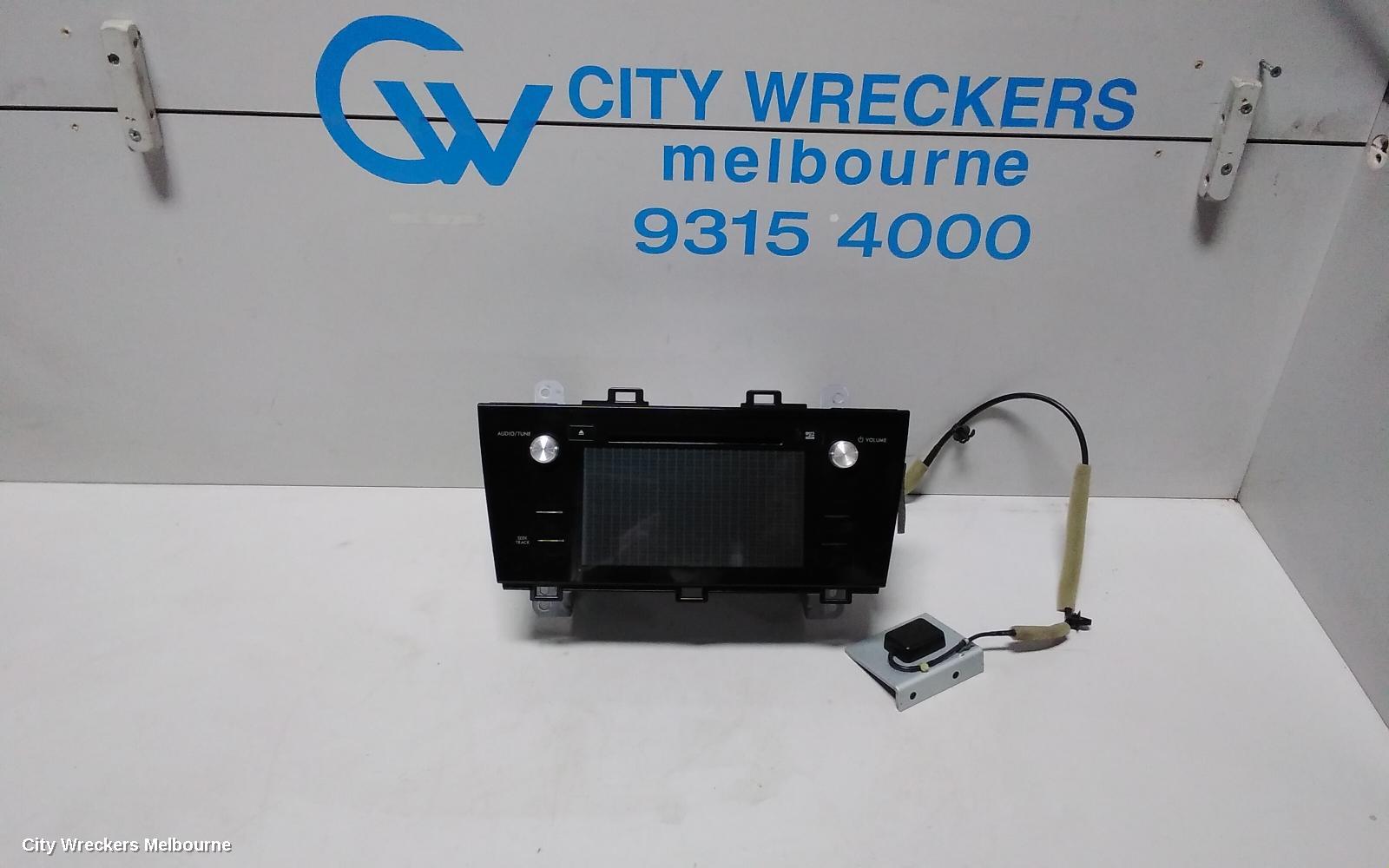 SUBARU OUTBACK RADIO/CD/DVD/SAT/TV, HEAD UNIT, 7IN SAT NAV TYPE, 6TH GEN, 08/2014 - 12/2017