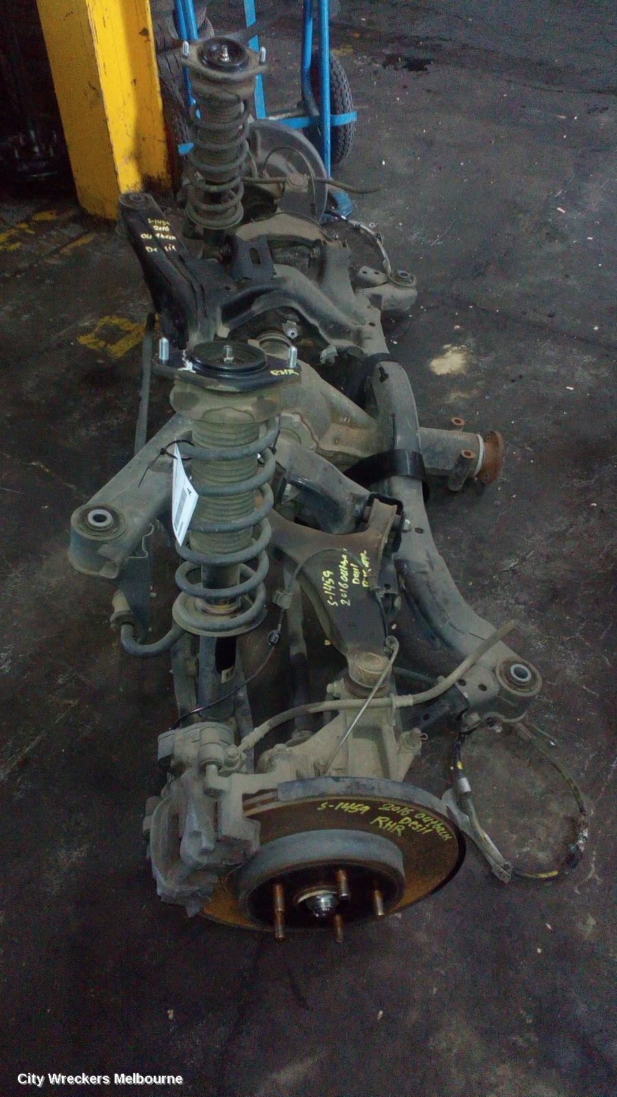 SUBARU OUTBACK COMPLETE REAR SUSPEN, 6TH GEN, 08/2014 - 12/2020