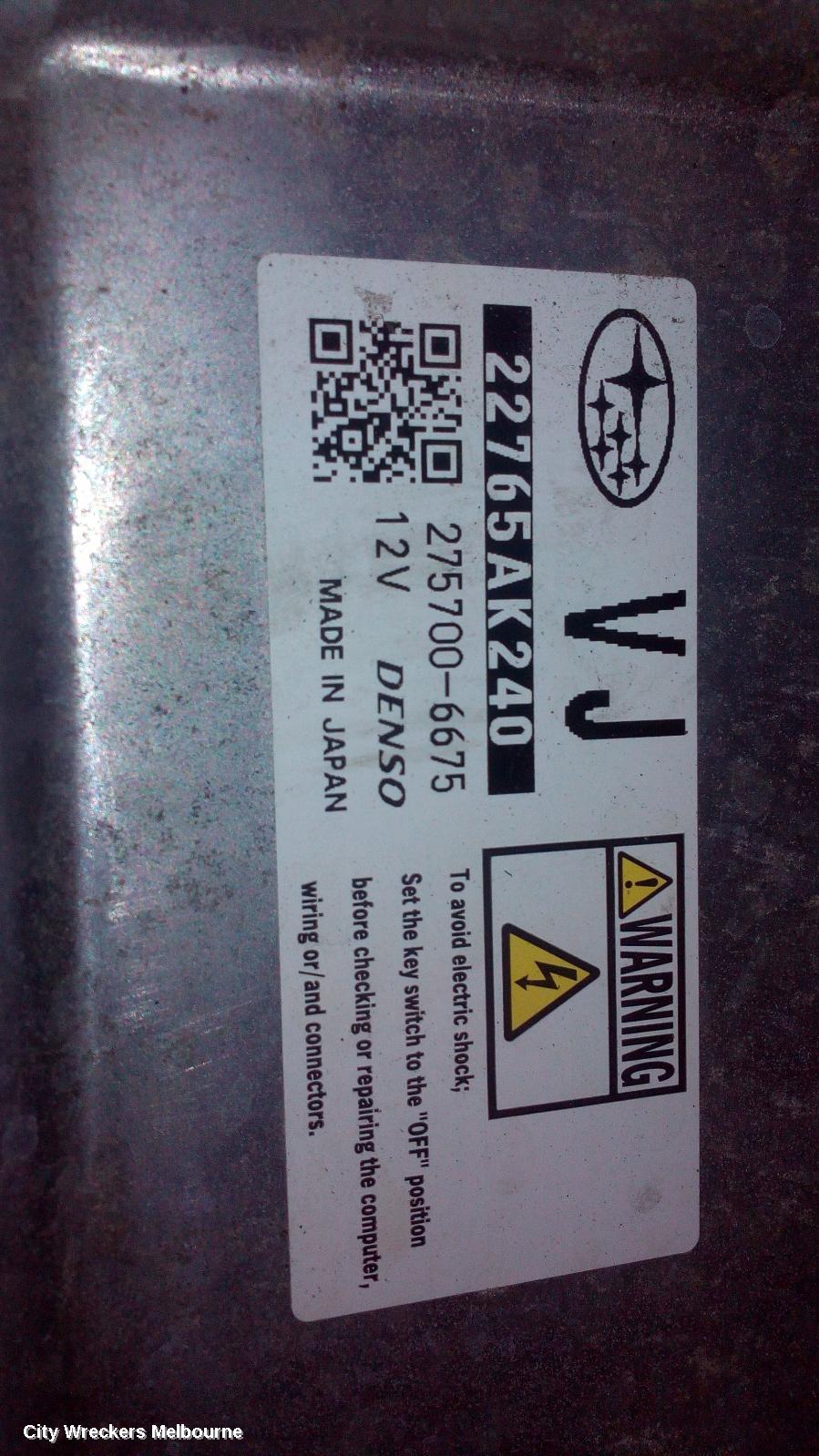 SUBARU OUTBACK ECU, ENGINE ECU, 2.0, EE20, DIESEL, AUTO T/M, ECU ONLY, 6TH GEN, 08/2014 ONWARDS