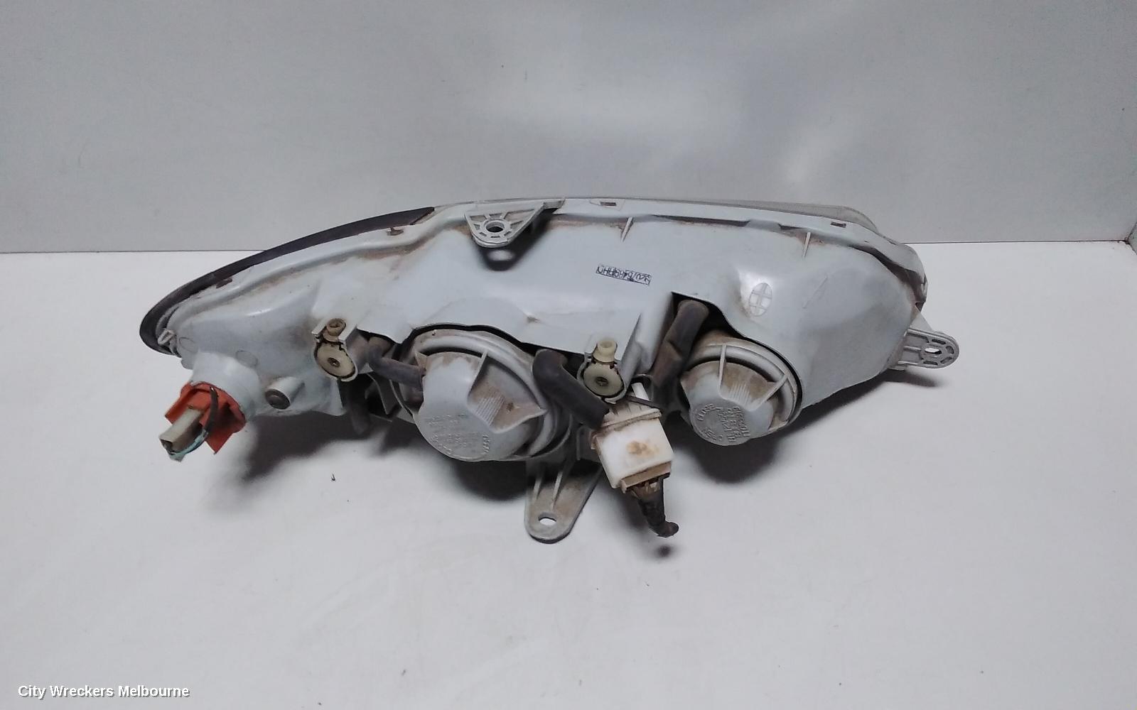 HOLDEN COMMODORE LEFT HEADLAMP, VX, EXECUTIVE/ACCLAIM/S PACK, CHROME INSERT TYPE, 10/2000 - 09/2002