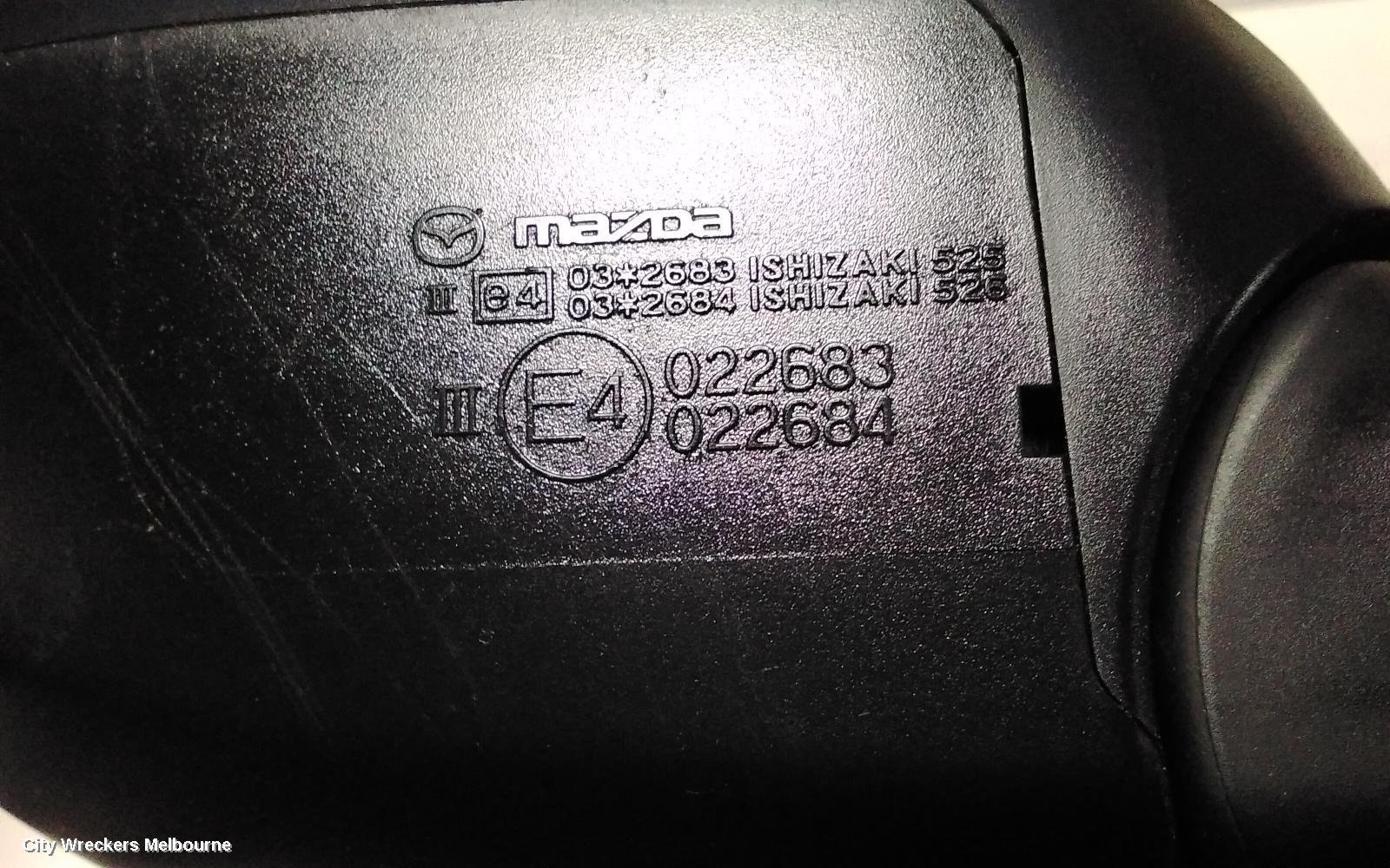 MAZDA CX7 LEFT DOOR MIRROR, ER, NON HEATED, 5 WIRE TYPE, 11/2006 - 02/2012