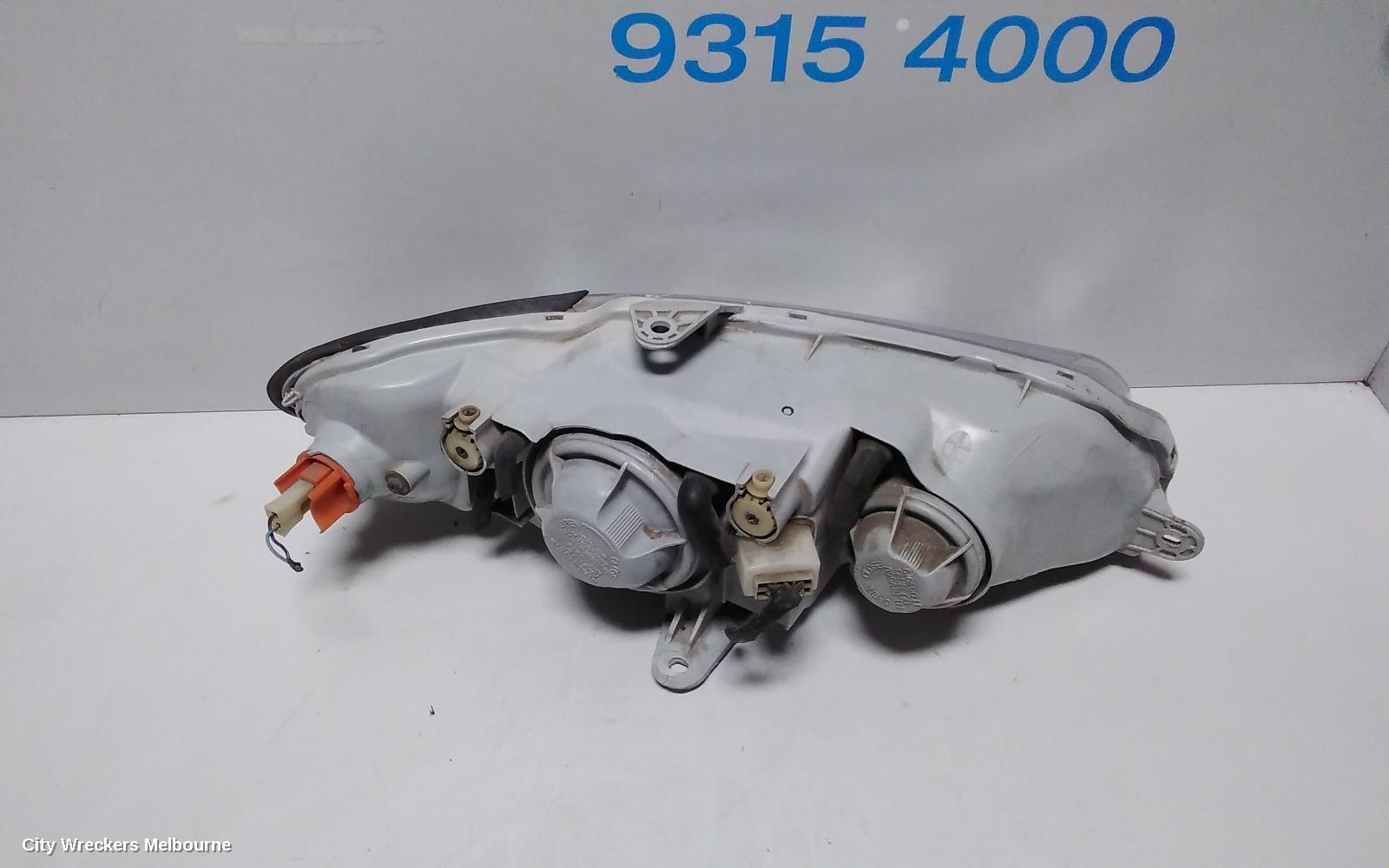 HOLDEN COMMODORE LEFT HEADLAMP, VX, EXECUTIVE/ACCLAIM/S PACK, CHROME INSERT TYPE, 10/2000 - 09/2002