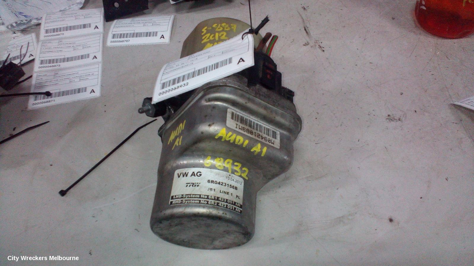 AUDI A1 STEERING PUMP, PETROL, 8X, 06/2011 - 10/2018