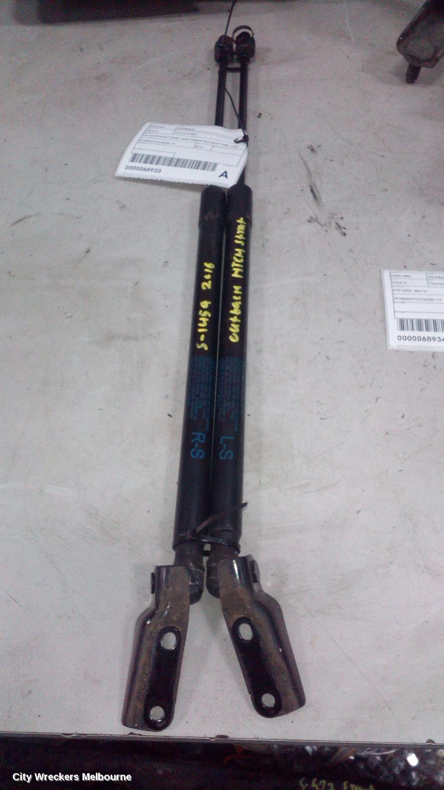 SUBARU OUTBACK HATCH STRUT, TAILGATE STRUT (PAIR), POWER TAILGATE TYPE, 6TH GEN, 08/2014 - 12/2020