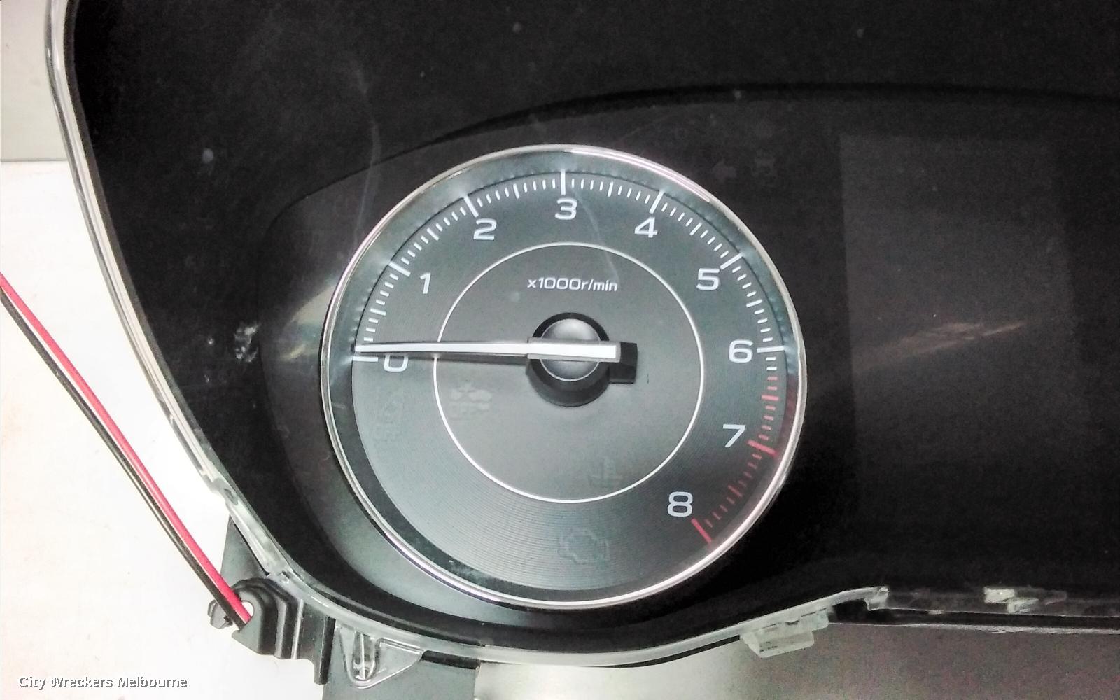 SUBARU IMPREZA INSTRUMENT CLUSTER, INSTRUMENT CLUSTER, AUTO T/M, G5, 11/2016 ONWARDS