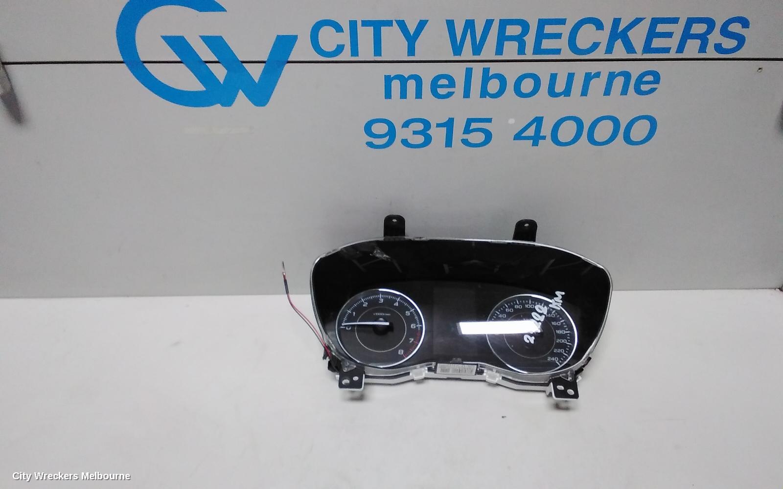 SUBARU IMPREZA INSTRUMENT CLUSTER, INSTRUMENT CLUSTER, AUTO T/M, G5, 11/2016 ONWARDS