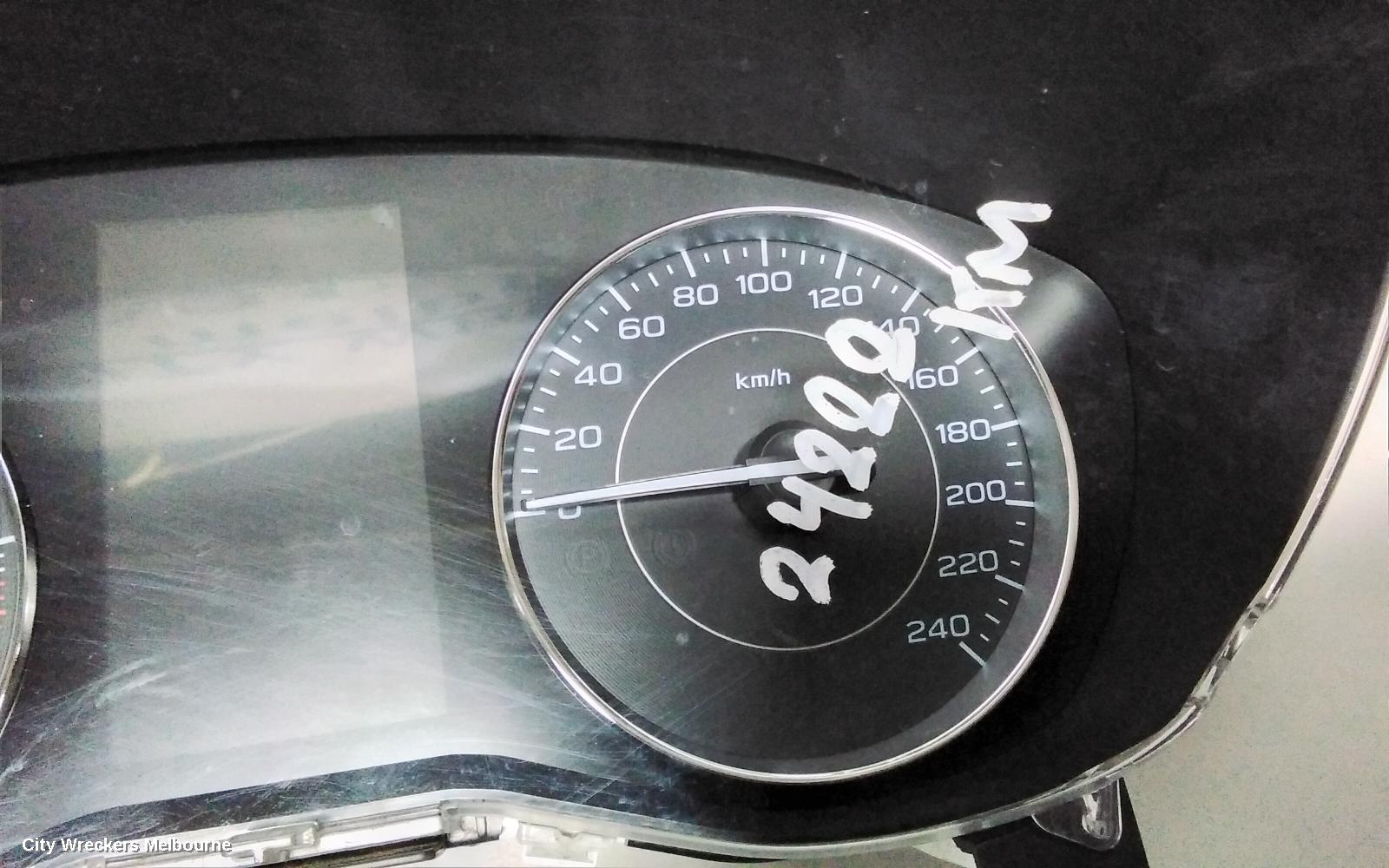 SUBARU IMPREZA INSTRUMENT CLUSTER, INSTRUMENT CLUSTER, AUTO T/M, G5, 11/2016 ONWARDS
