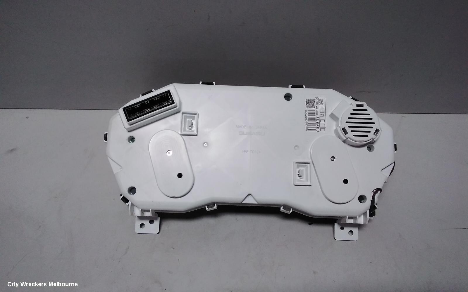 SUBARU IMPREZA INSTRUMENT CLUSTER, INSTRUMENT CLUSTER, AUTO T/M, G5, 11/2016 ONWARDS