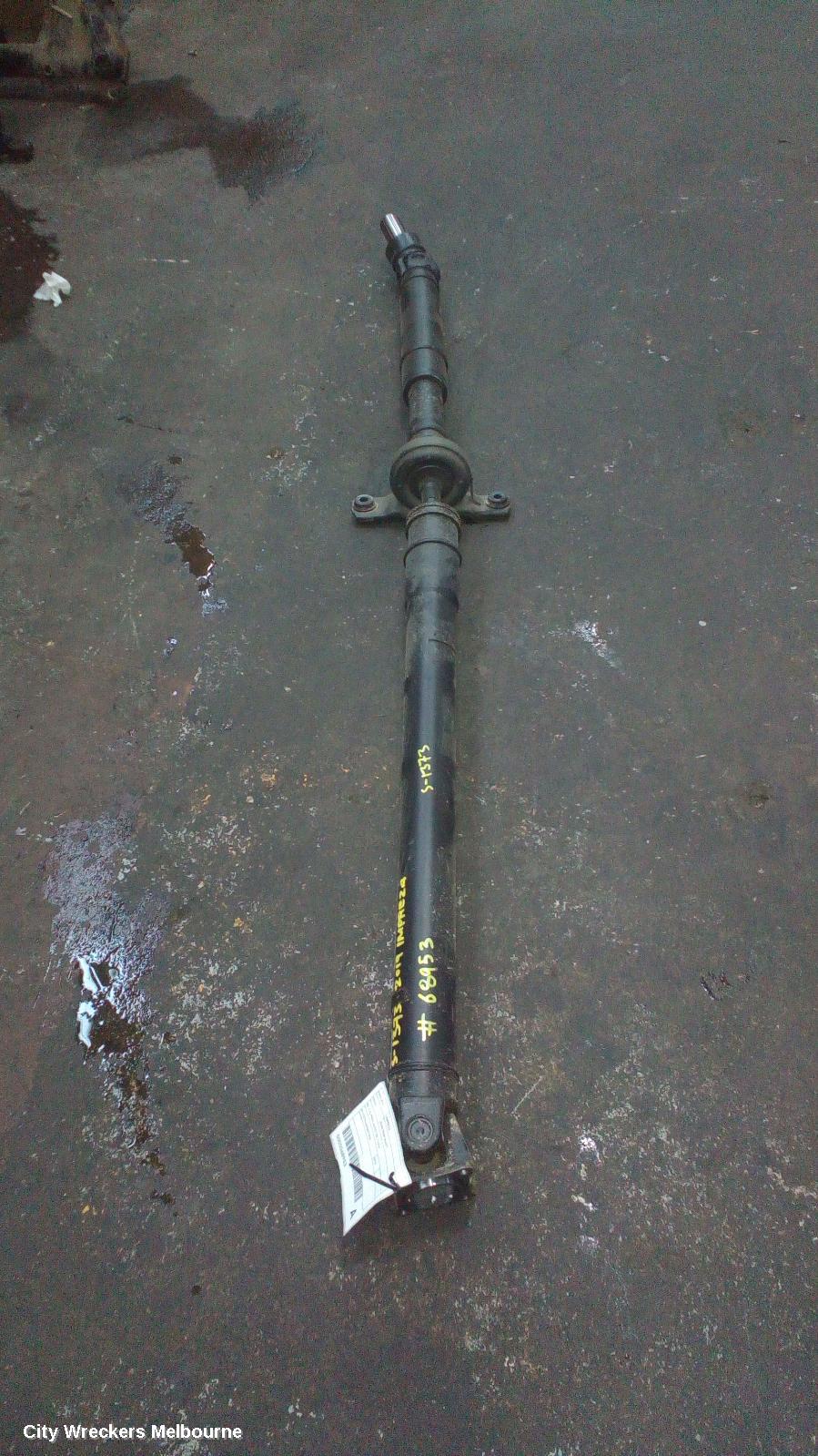 SUBARU IMPREZA REAR DRIVE SHAFT, G5, 2.0, FB20, AUTO T/M, 11/2016 ONWARDS