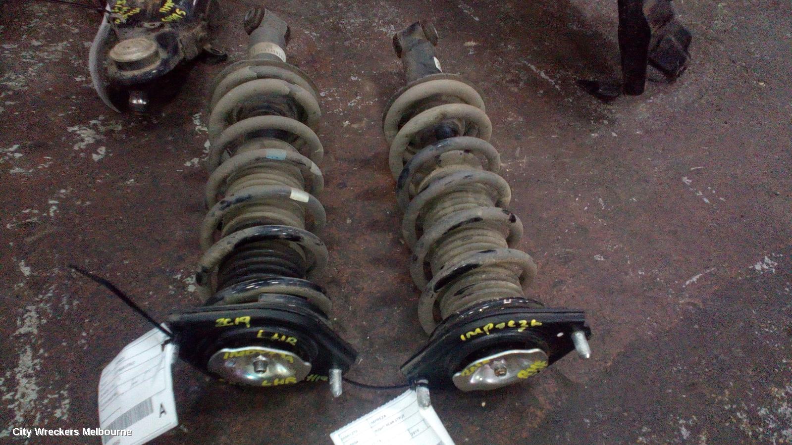 SUBARU IMPREZA LEFT REAR STRUT, G5, HATCH, 11/2016 ONWARDS