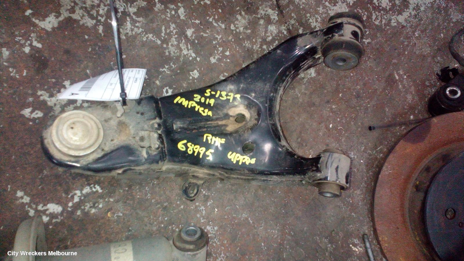 SUBARU IMPREZA RIGHT REAR TRAILING ARM, UPPER CONTROL ARM, G5, 11/2016 ONWARDS