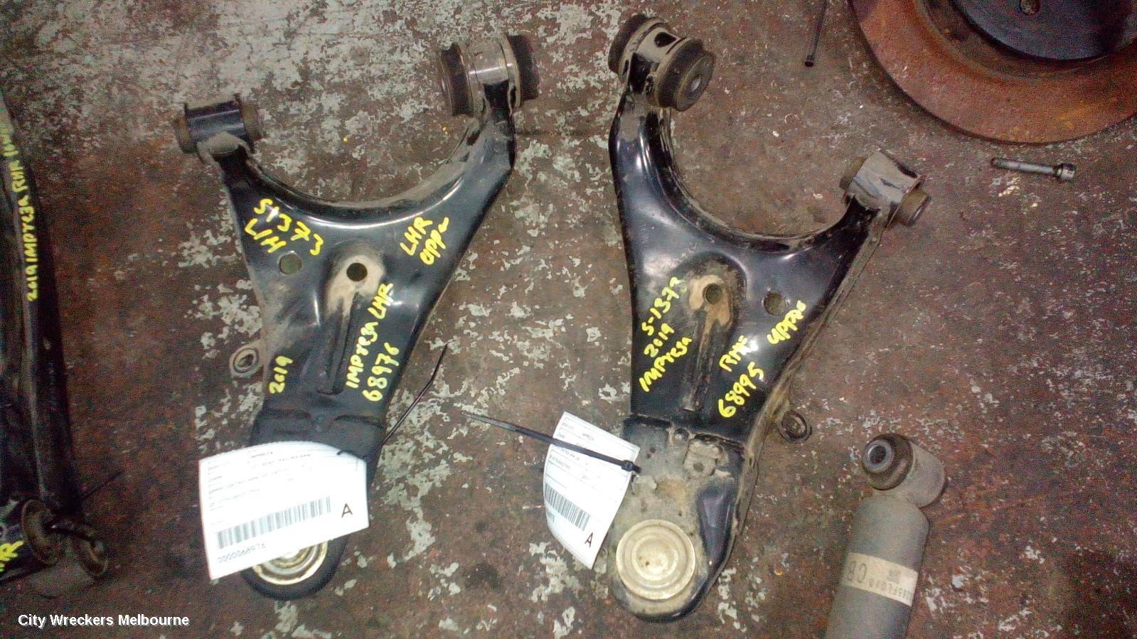 SUBARU IMPREZA LEFT REAR TRAILING ARM, UPPER CONTROL ARM, G5, HATCH, 11/2016 ONWARDS