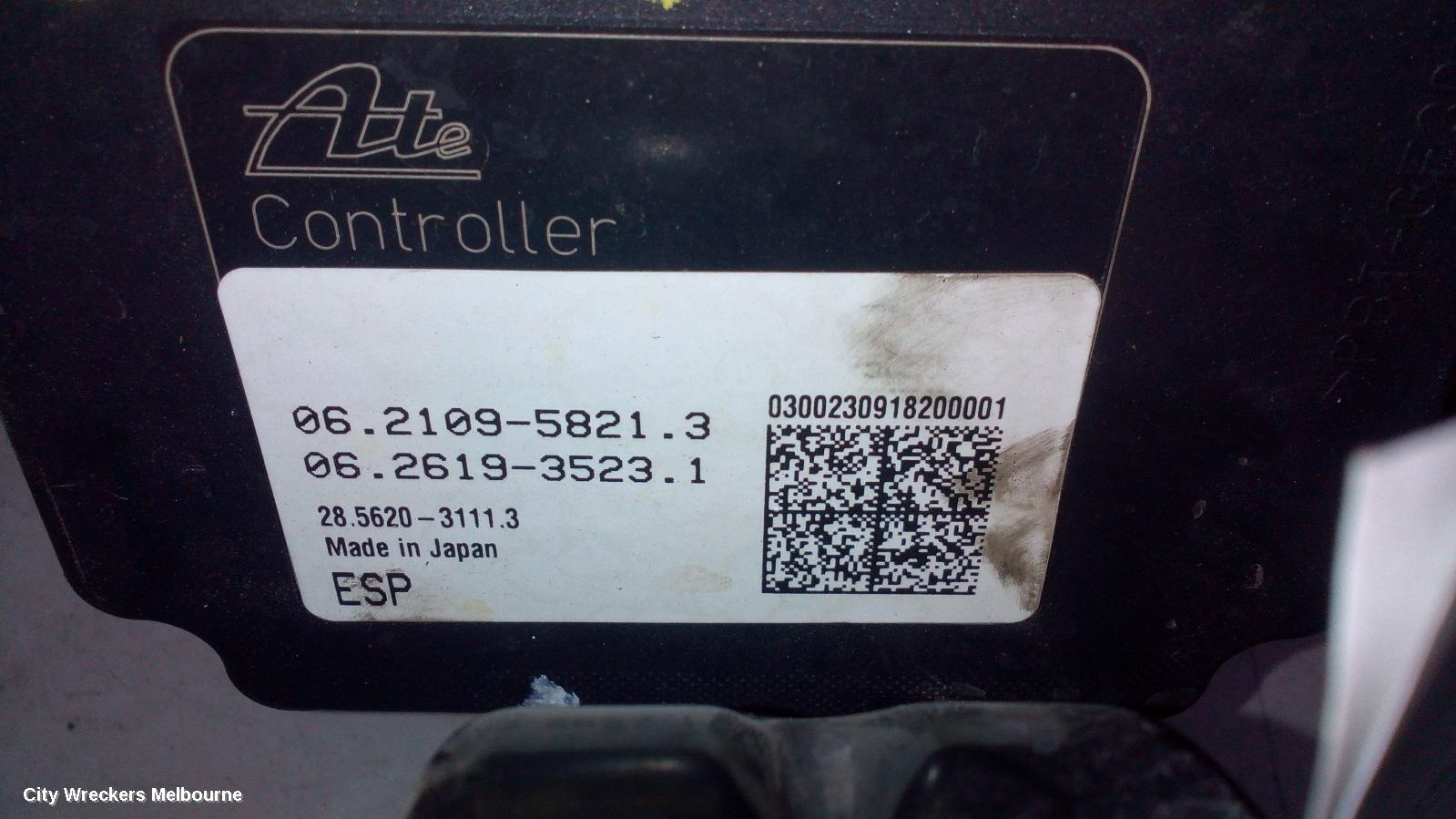 SUBARU LIBERTY ABS PUMP/MODULATOR, 5TH GEN, P/N AJ001, 07/2009 - 11/2014