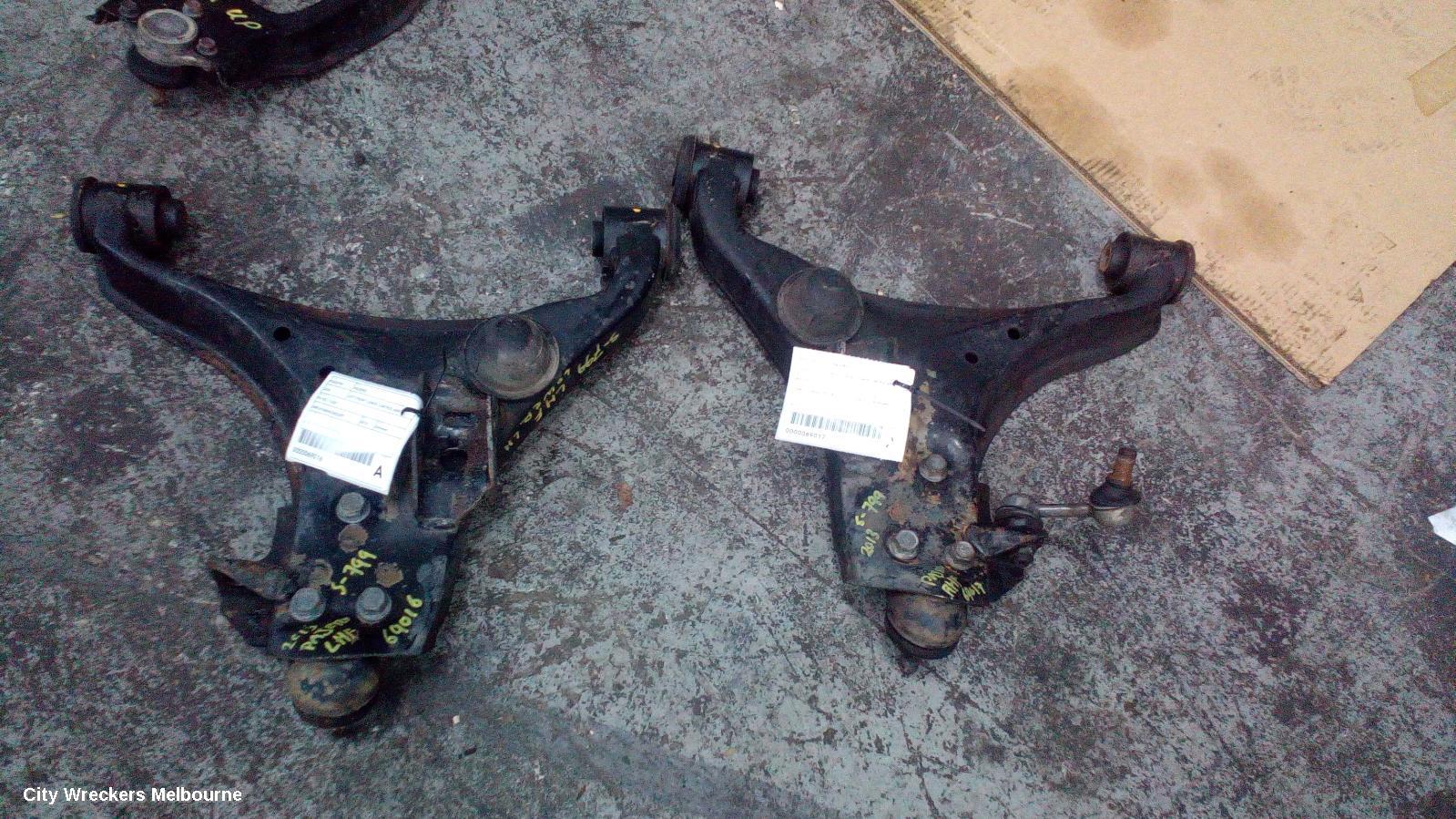 MITSUBISHI PAJERO LEFT FRONT LOWER CONTROL ARM, NS-NX, 11/2006 ONWARDS