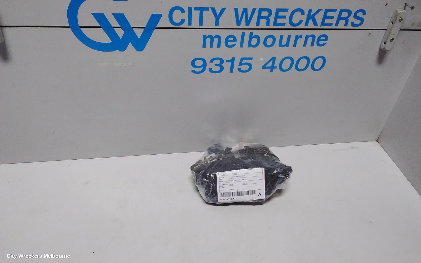 VOLKSWAGEN TIGUAN DOOR/BOOT/GATE LOCK, RIGHT FRONT DOOR LOCK, 5NA, 06/2016 ONWARDS