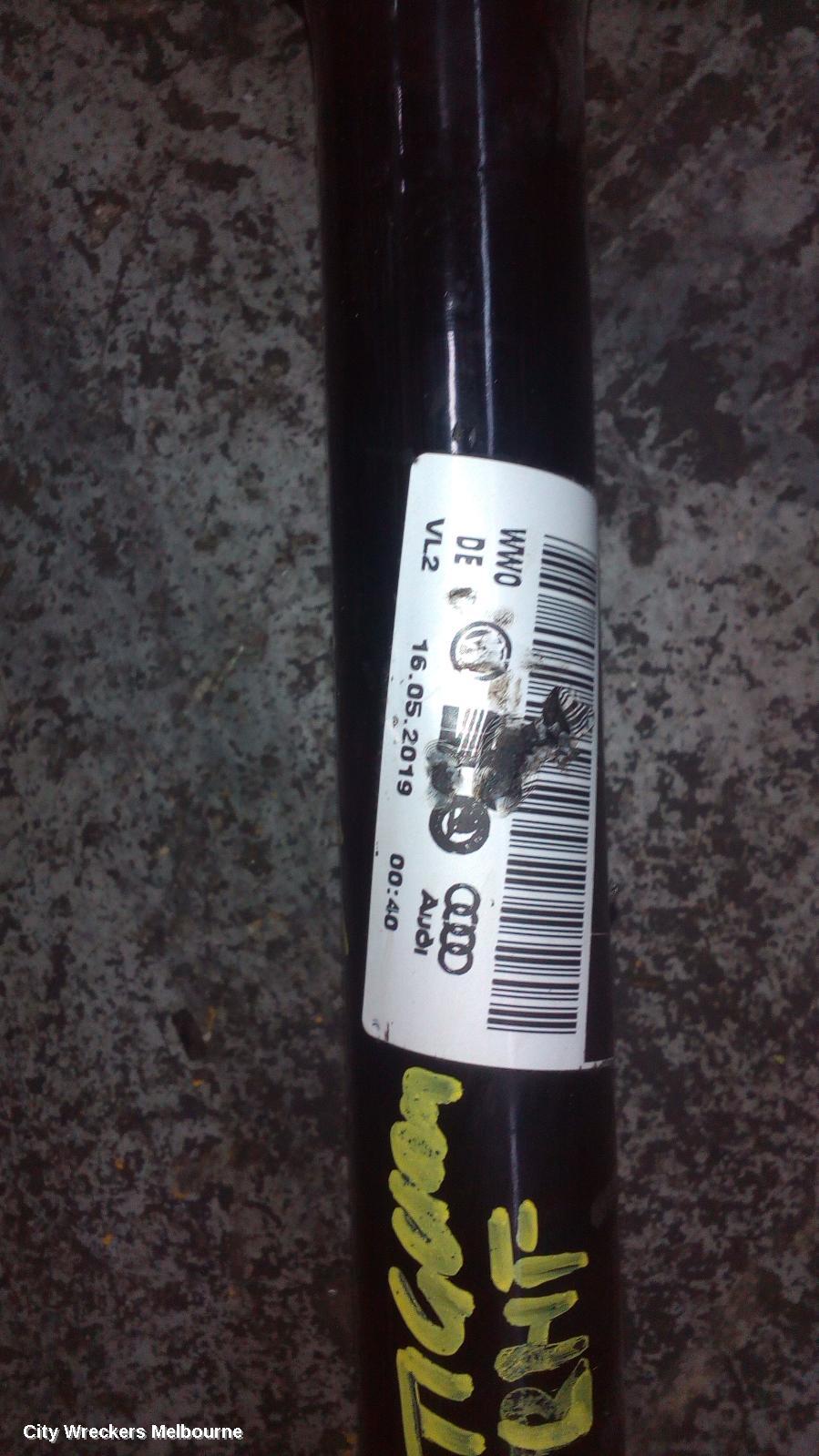 VOLKSWAGEN TIGUAN LEFT DRIVESHAFT, FRONT, AWD, 162TSI, 5NA, 06/2016 ONWARDS