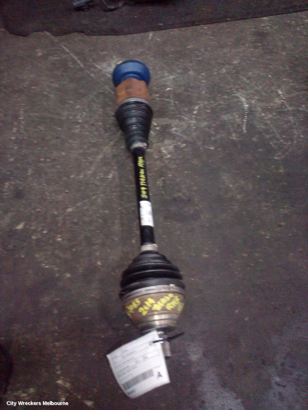 VOLKSWAGEN TIGUAN RIGHT DRIVESHAFT, FRONT, AWD, 162TSI, 5NA, 06/2016 ONWARDS