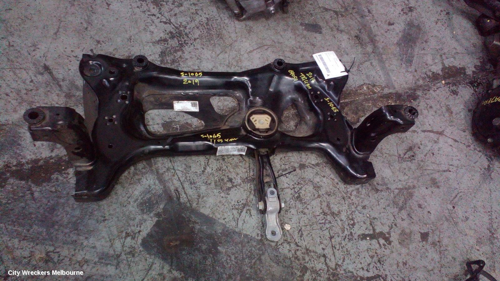 VOLKSWAGEN TIGUAN FRT XMEMBER/CRADLE, 5NA, CROSSMEMBER, 06/2016 ONWARDS