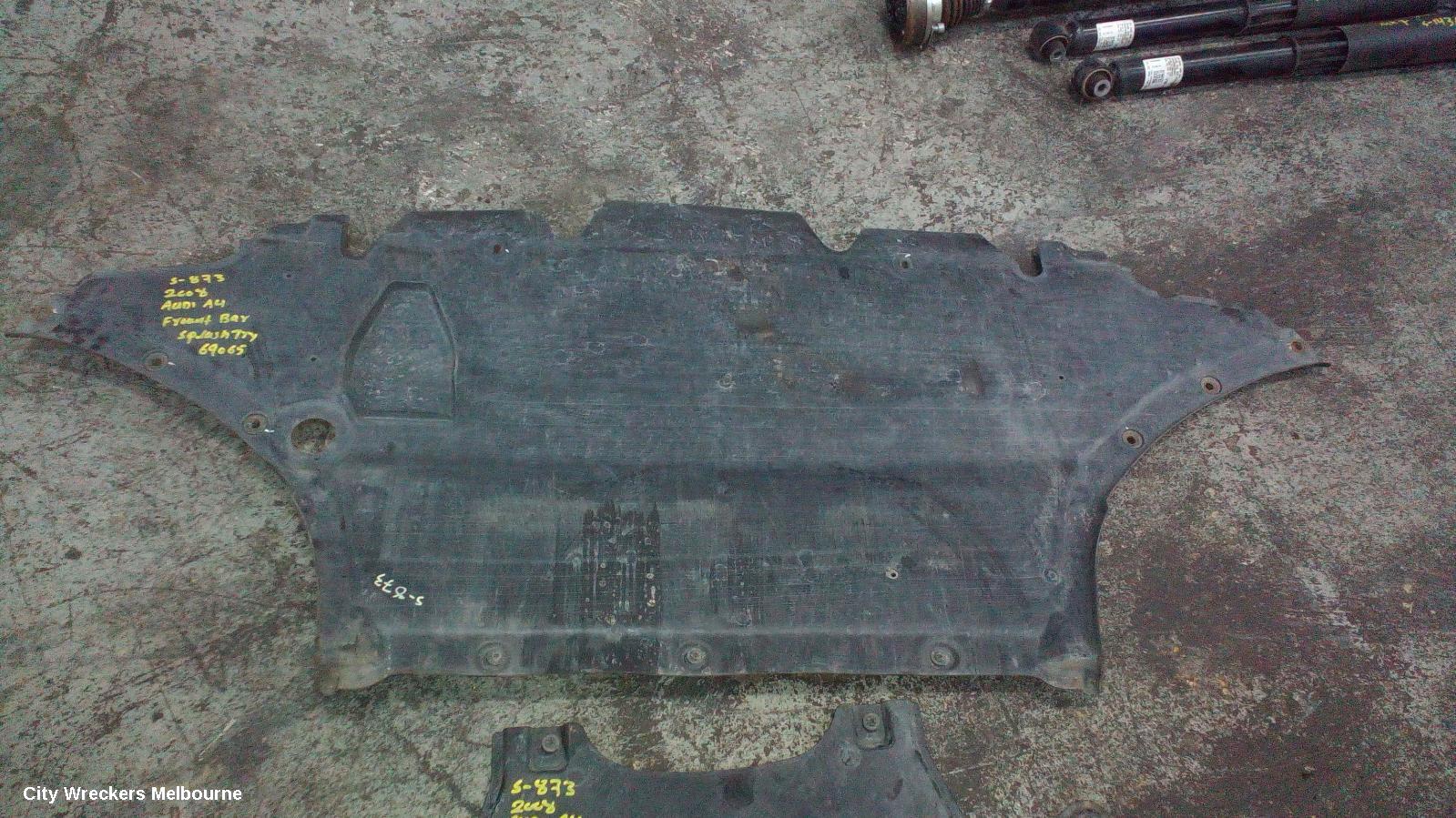 AUDI A4 LOWER ENGINE SPLASH TRAY, B8 8K, MAIN ENGINE UNDERTRAY, 02/2008 - 06/2012